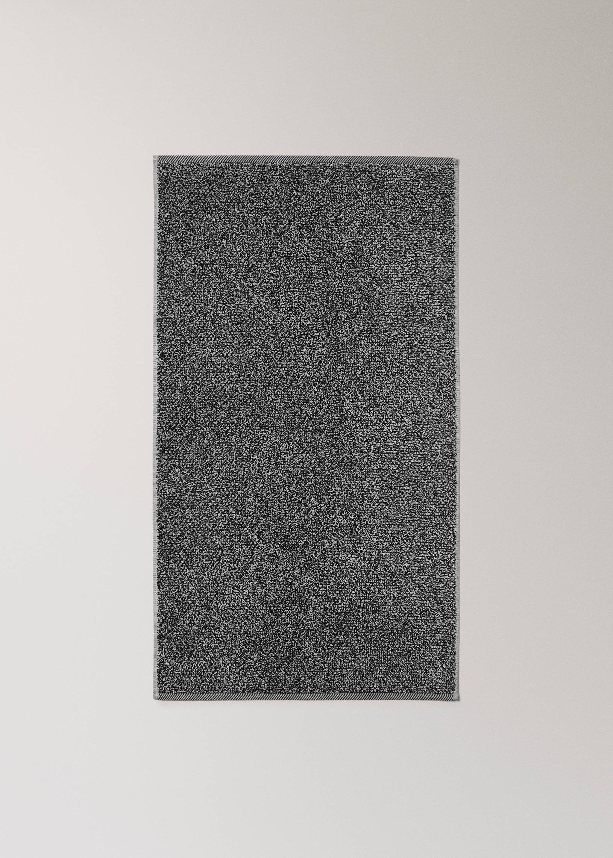 Cotton-blend two-tone washbasin towel - Details of the article 4