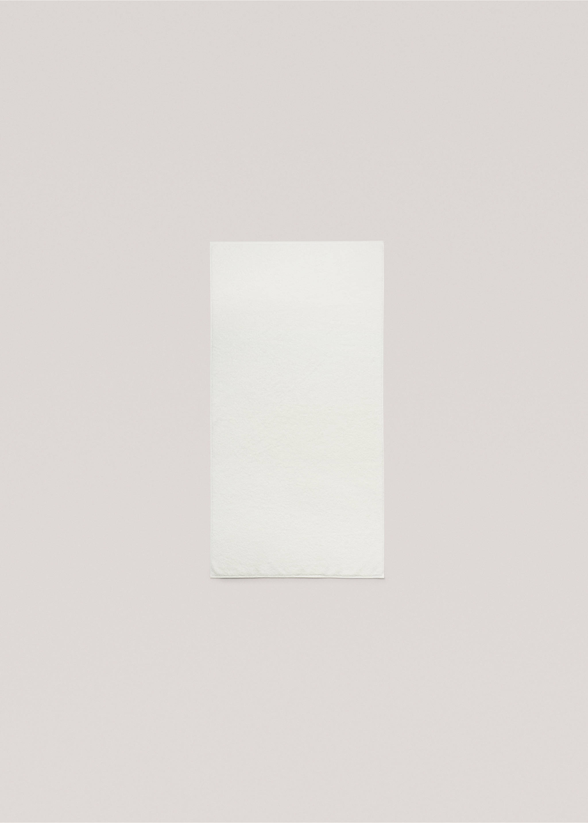 Prosop mic de baie din bumbac moale - Detaliu al articolului 5, Ecru. Ref: 17021596-00.