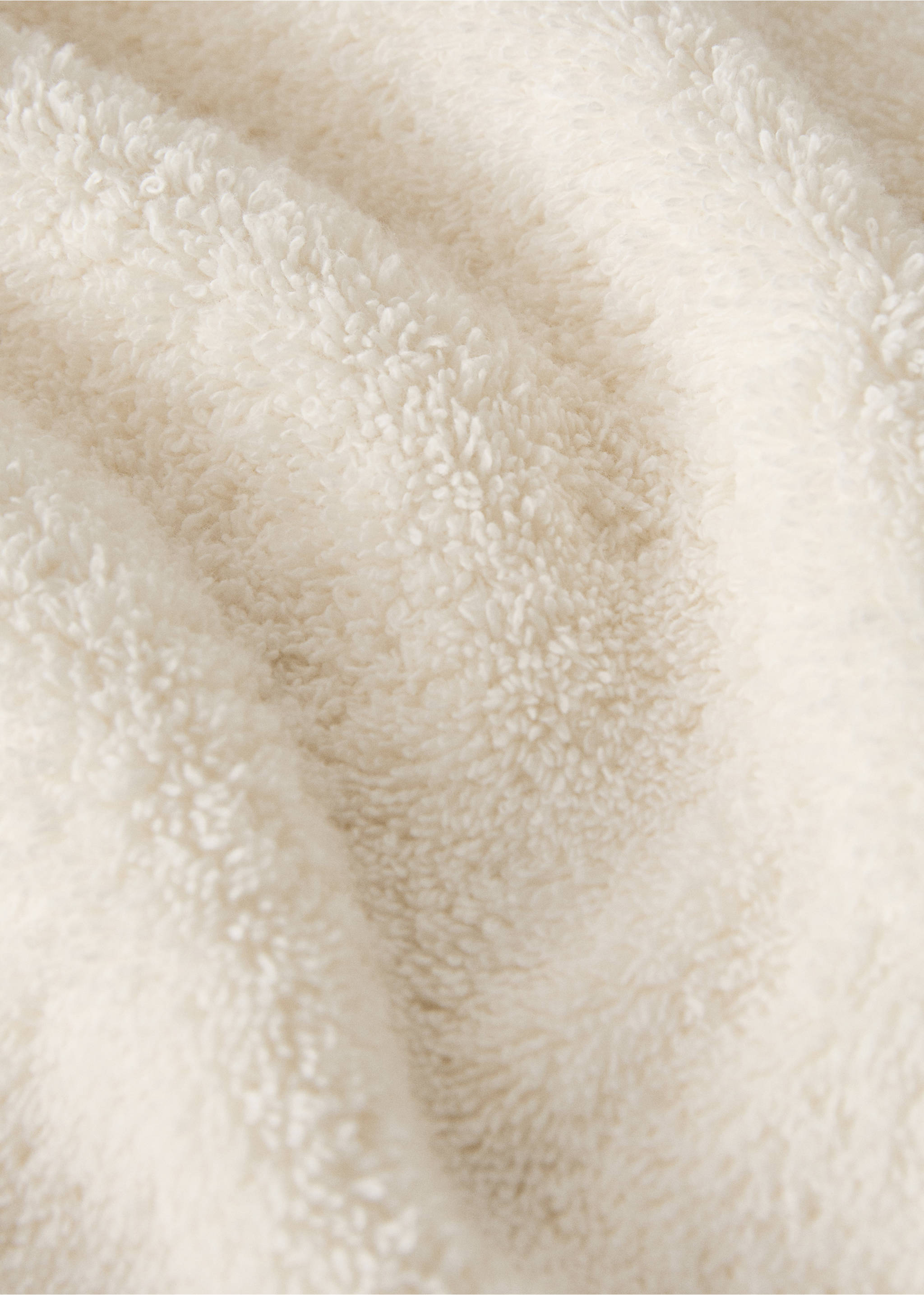 Prosop mic de baie din bumbac moale - Detaliu al articolului 1, Vanilie. Ref: 17021596-00.