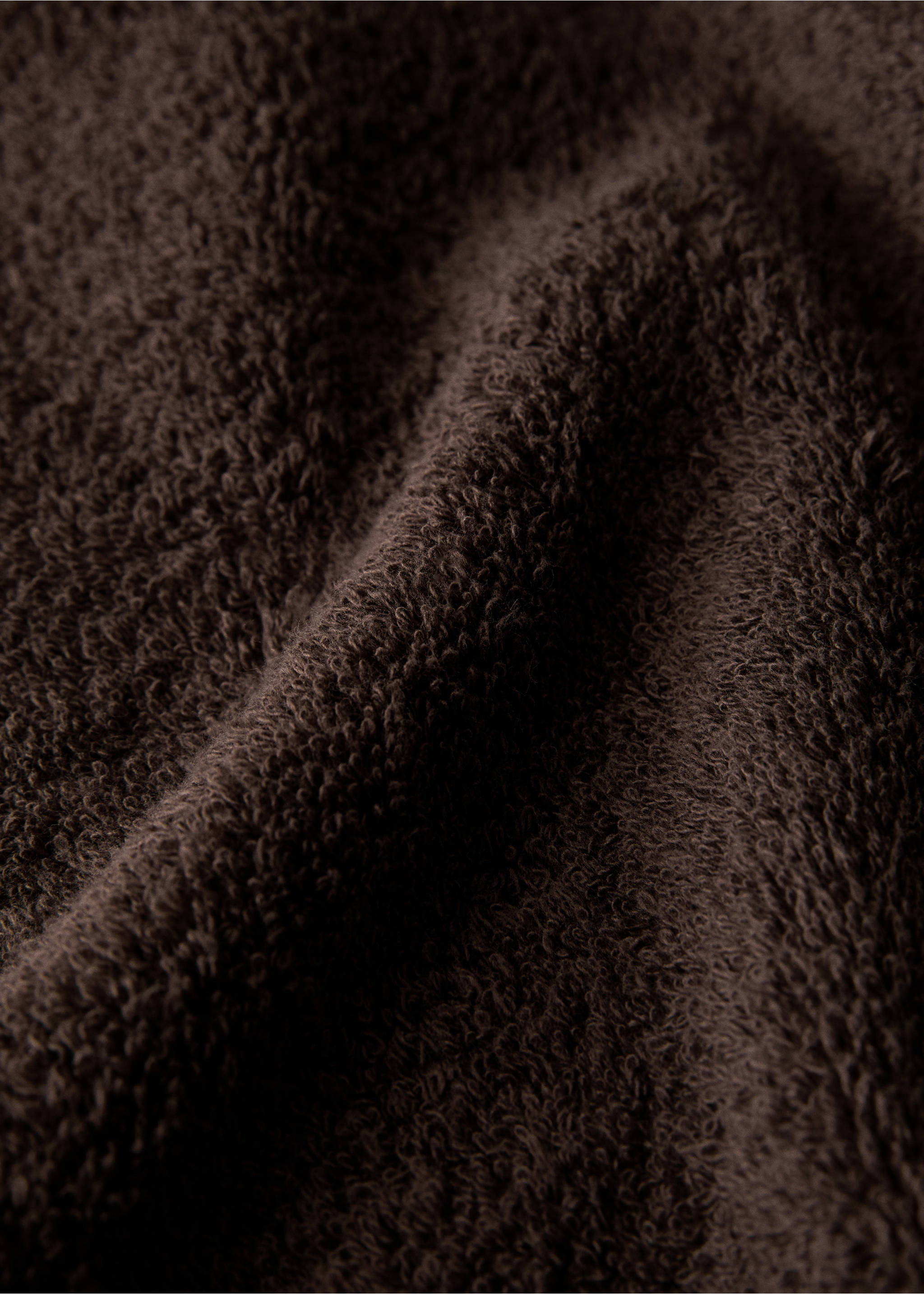 Soft cotton towel - Details of the article 1, Chocolate. Ref: 17021596-00.