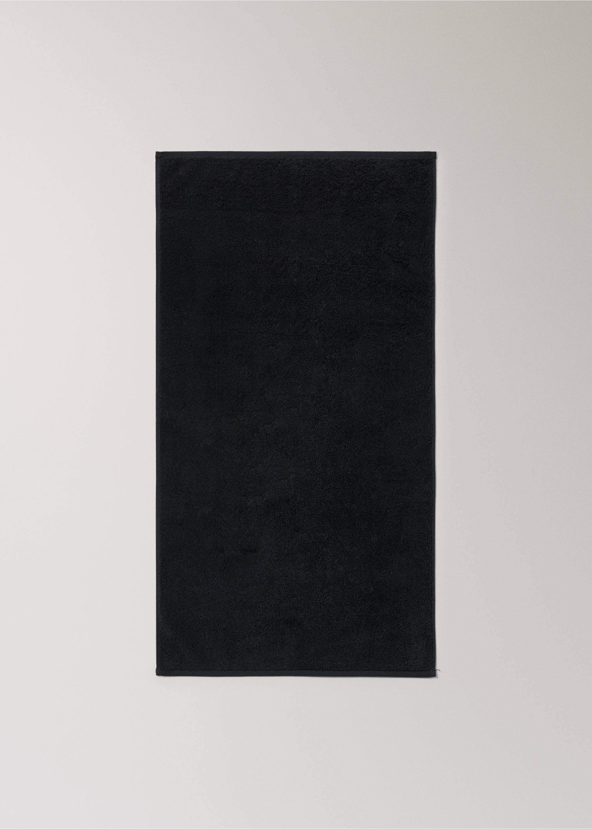 Serviette toilette coton doux - Détail de l'article 4, Noir. Ref: 17021597-00.