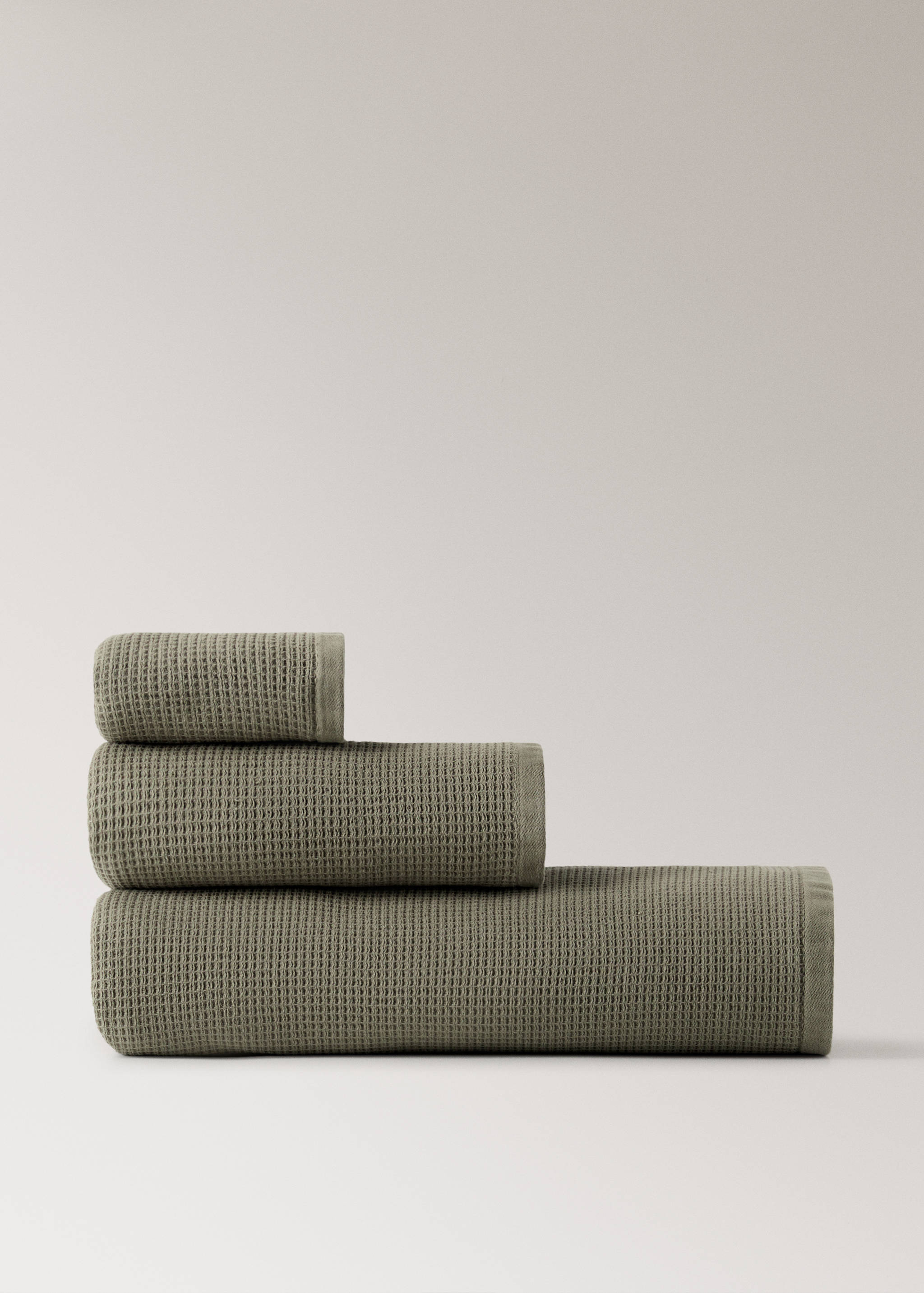 Reversible cotton guest towel - Article without model