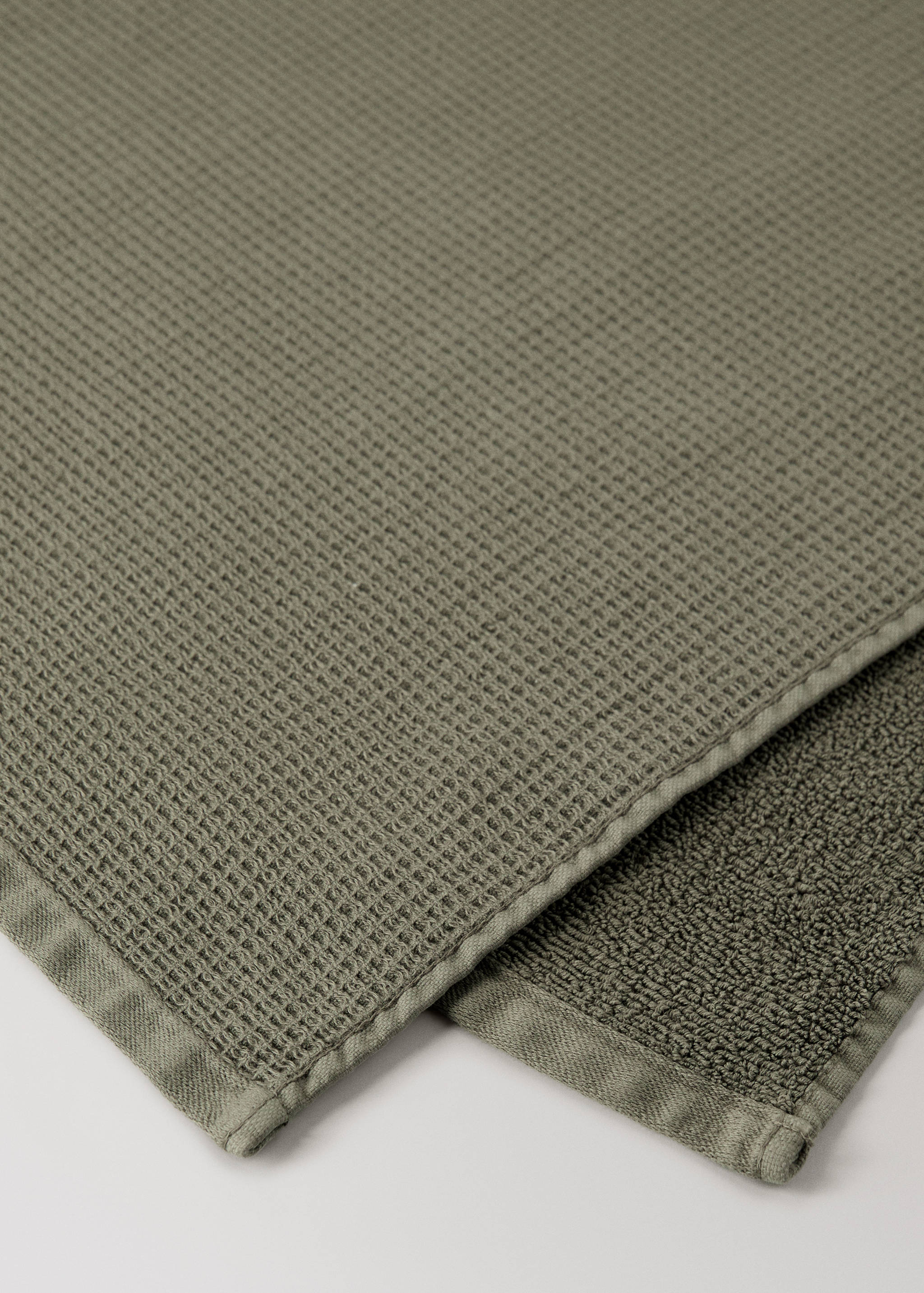 Reversible cotton guest towel - Details of the article 1