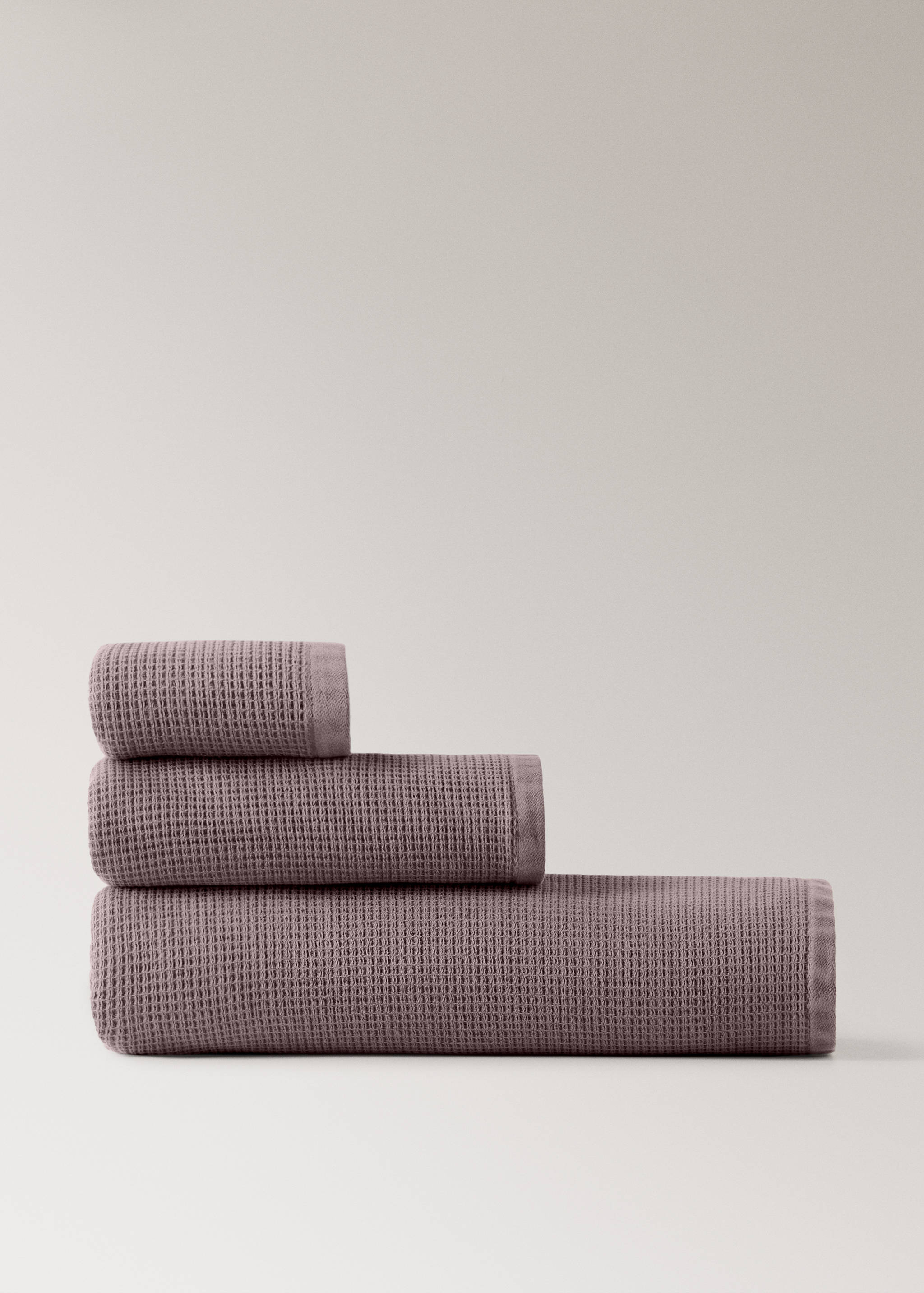 Reversible cotton guest towel - Article without model