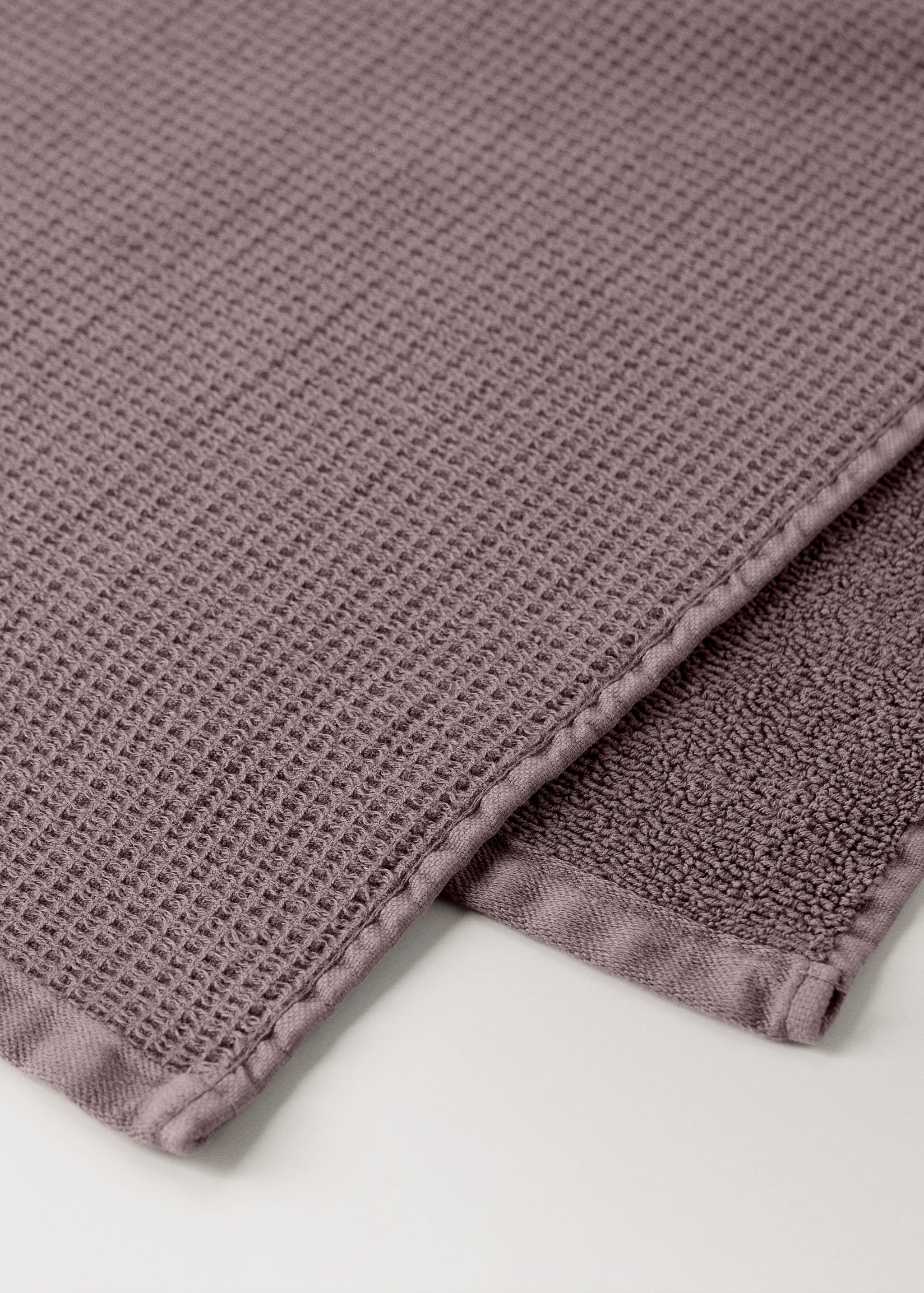 Reversible cotton guest towel - Details of the article 1