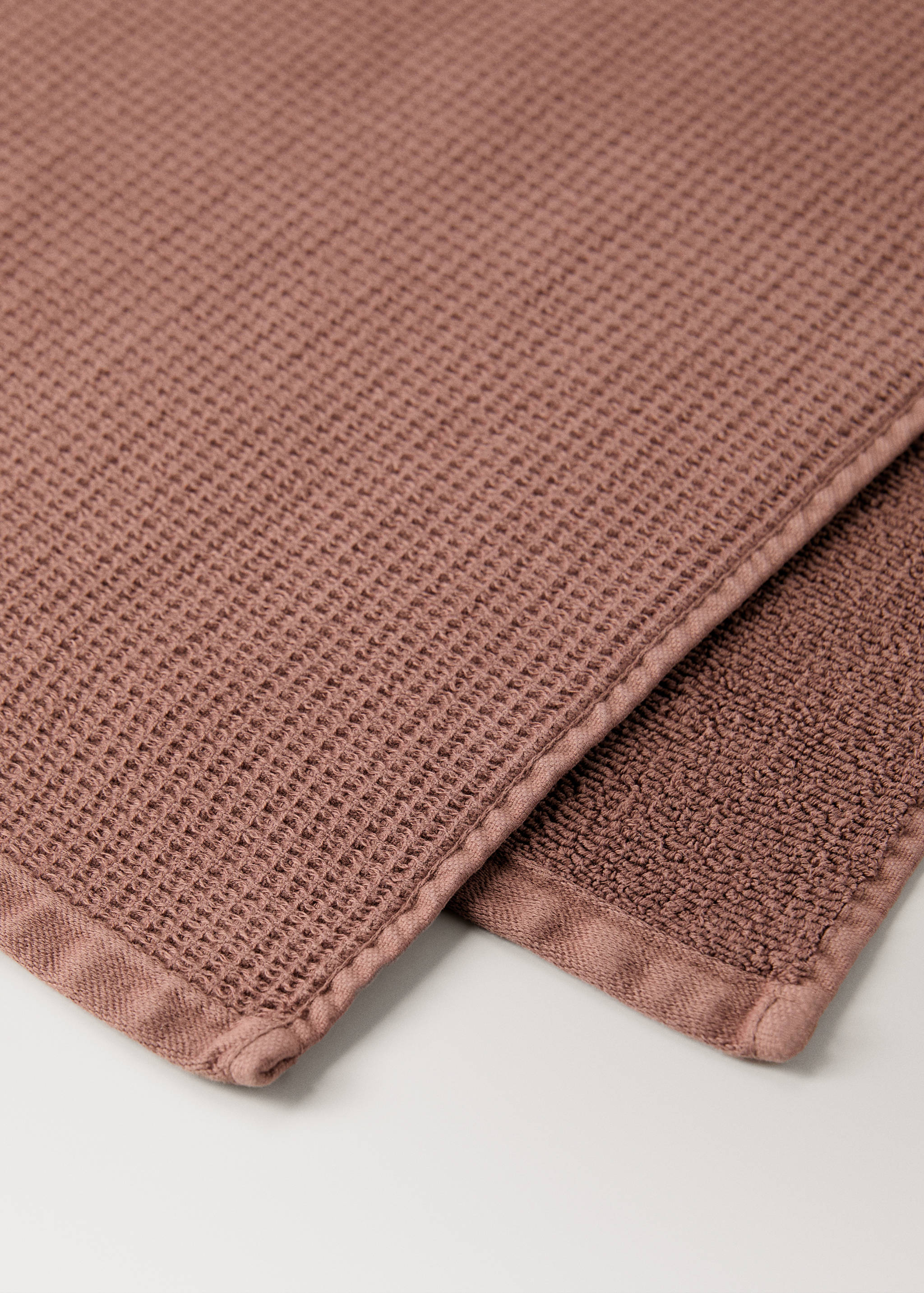 Reversible cotton guest towel - Details of the article 1