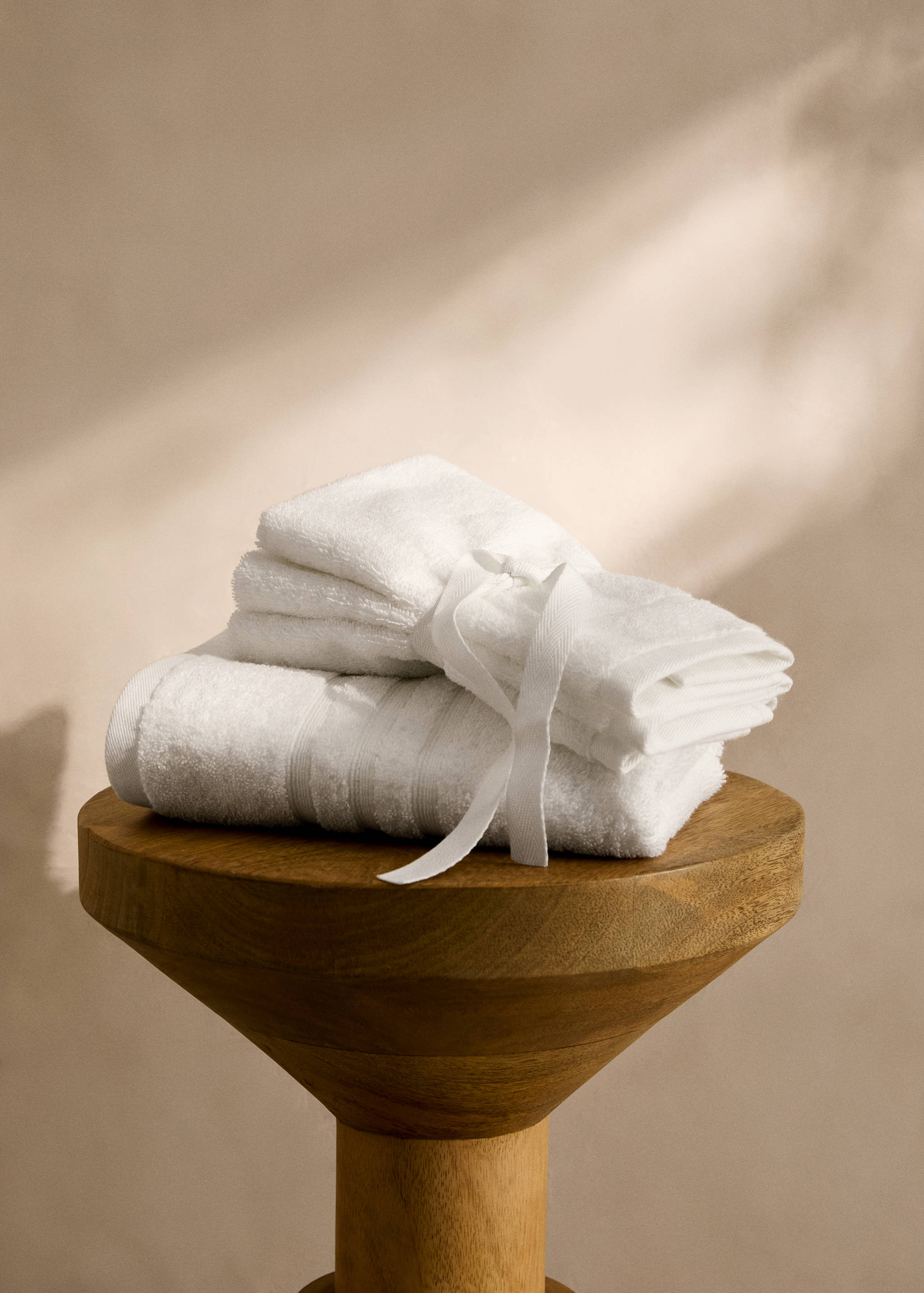Pack of 3 cotton terry towels - General plane