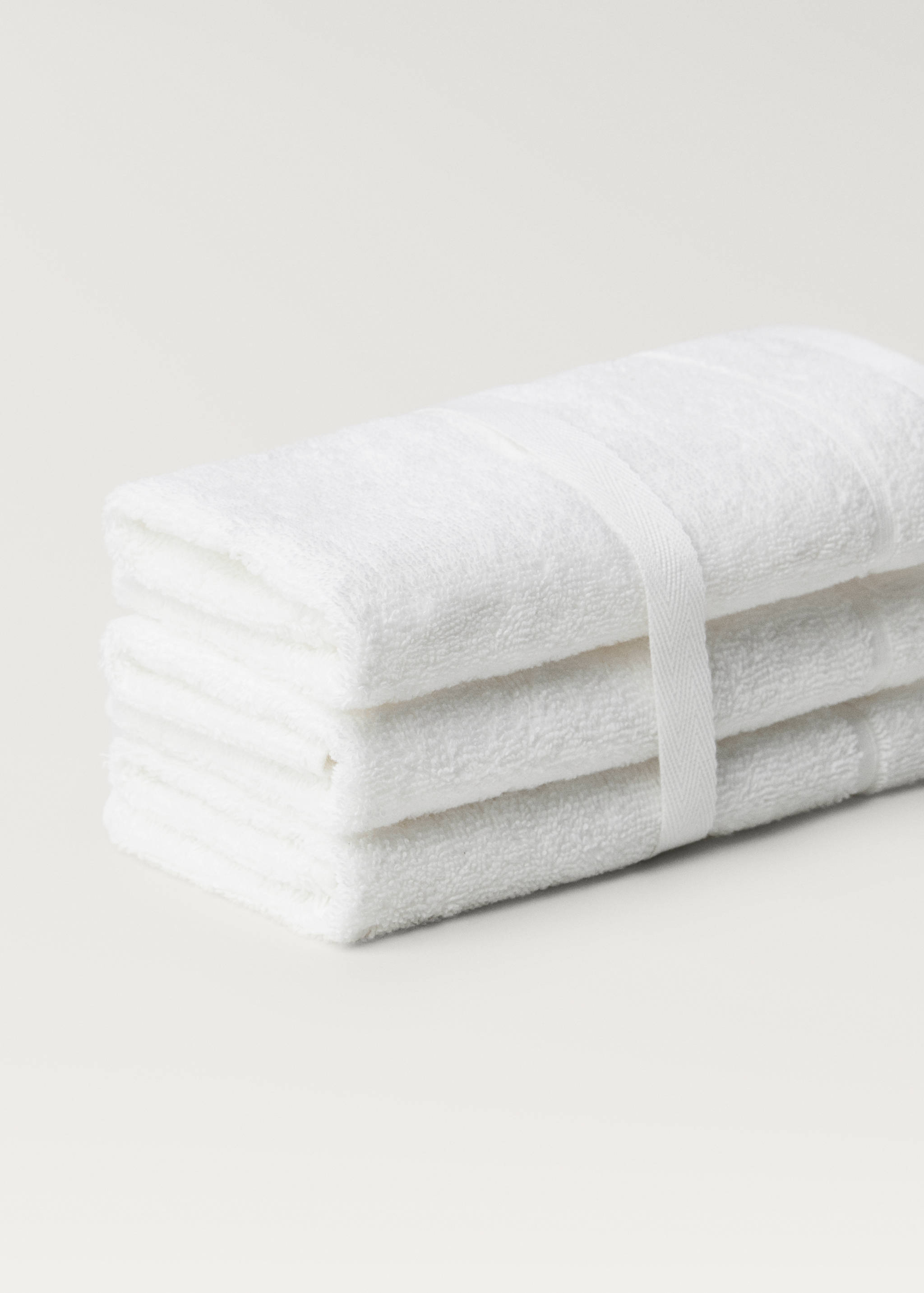 Pack of 3 cotton terry towels - Details of the article 2