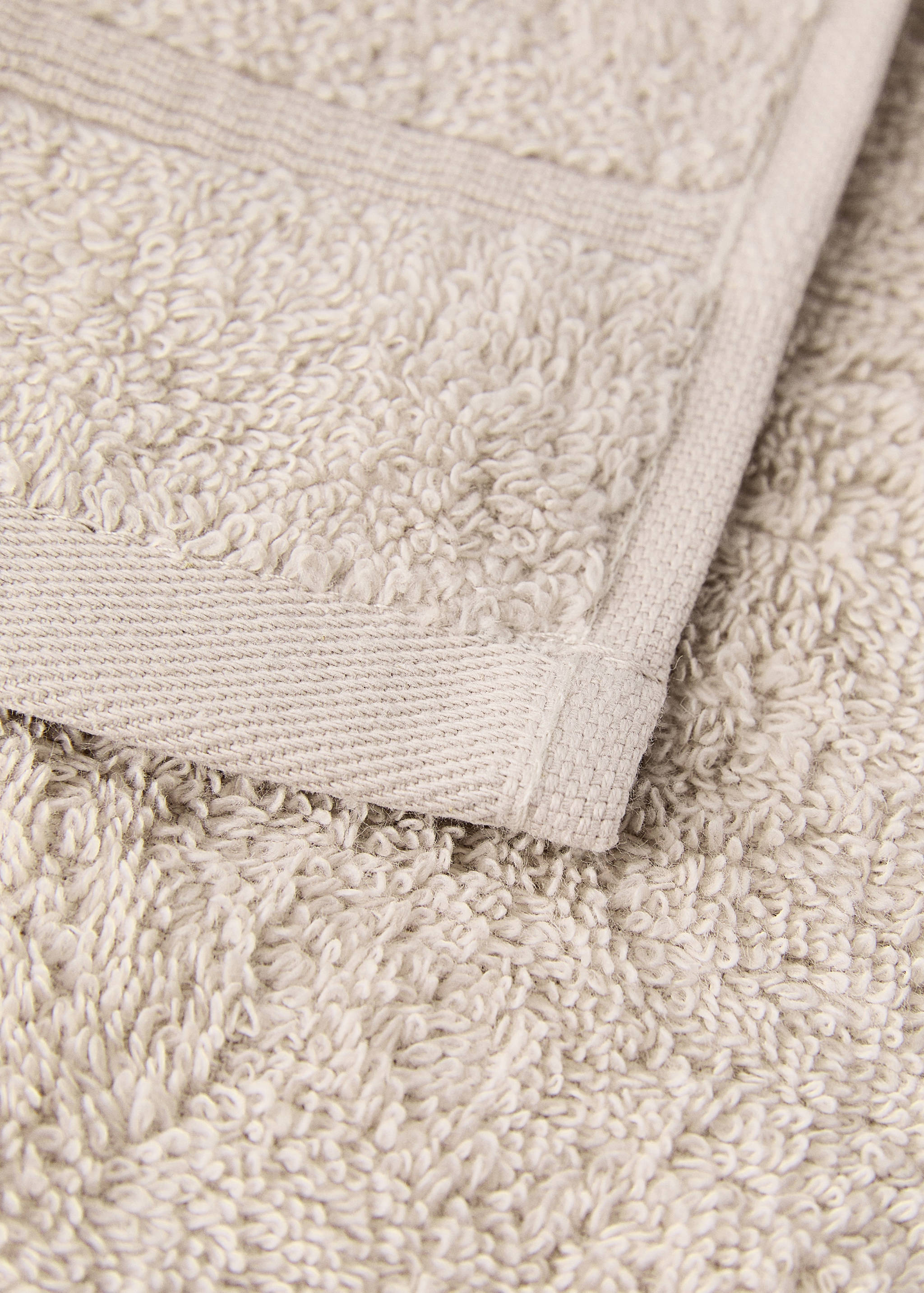 Pack of 3 cotton terry towels - Details of the article 2