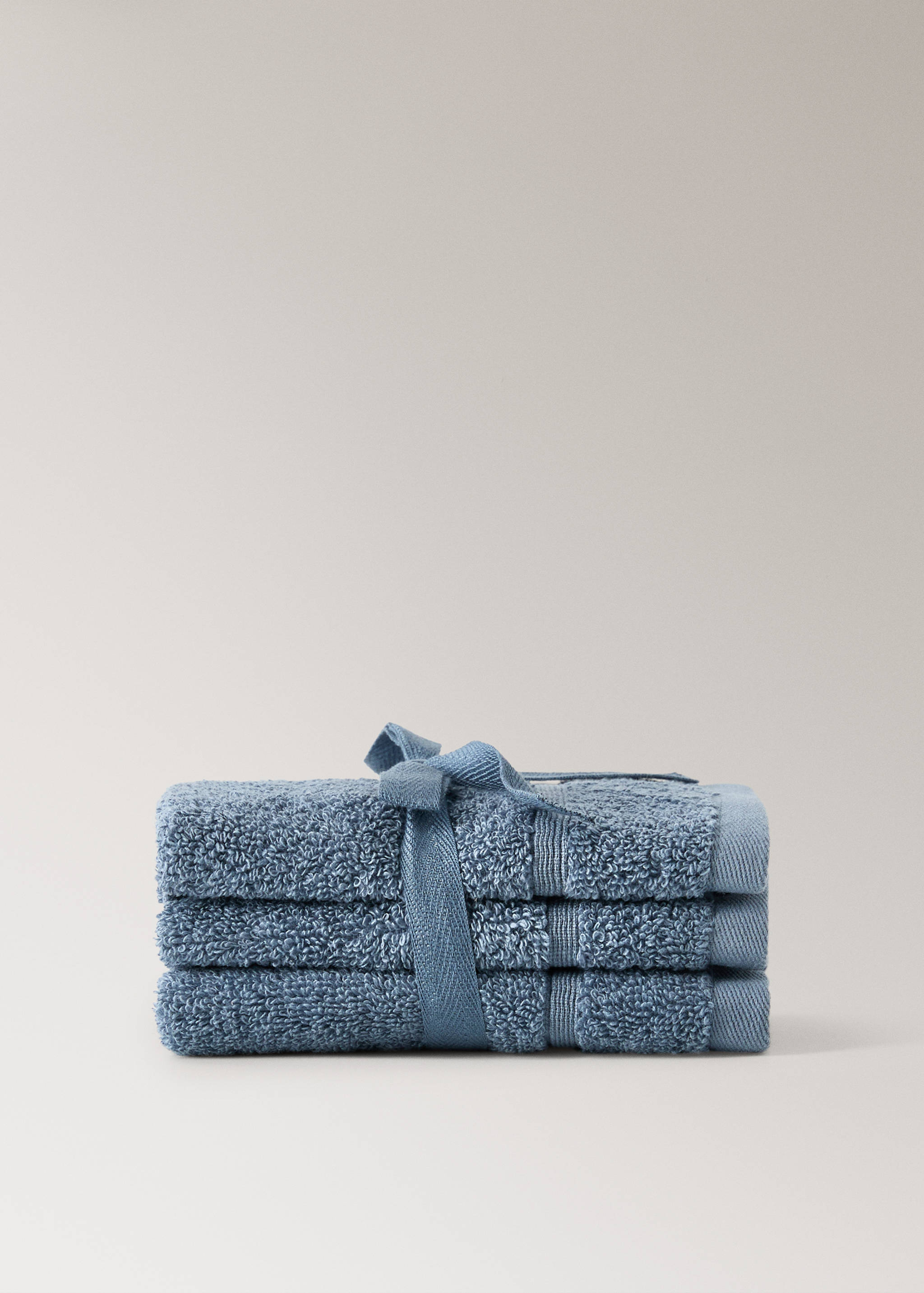 Pack of 3 cotton terry towels - Article without model