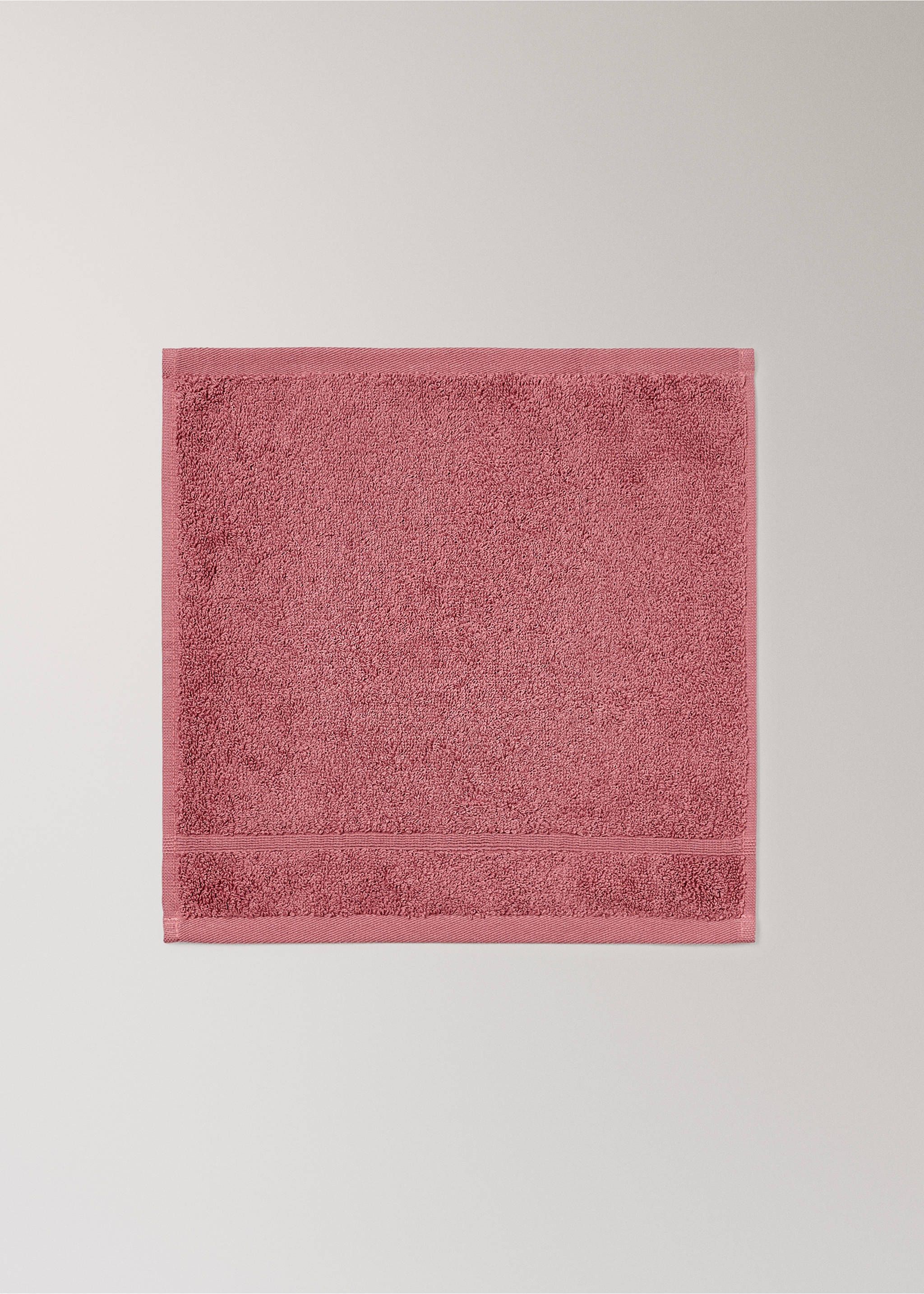 Lot de 3 serviettes coton bouclette - Détail de l'article 1, Fraise. Ref: 17021609-00.