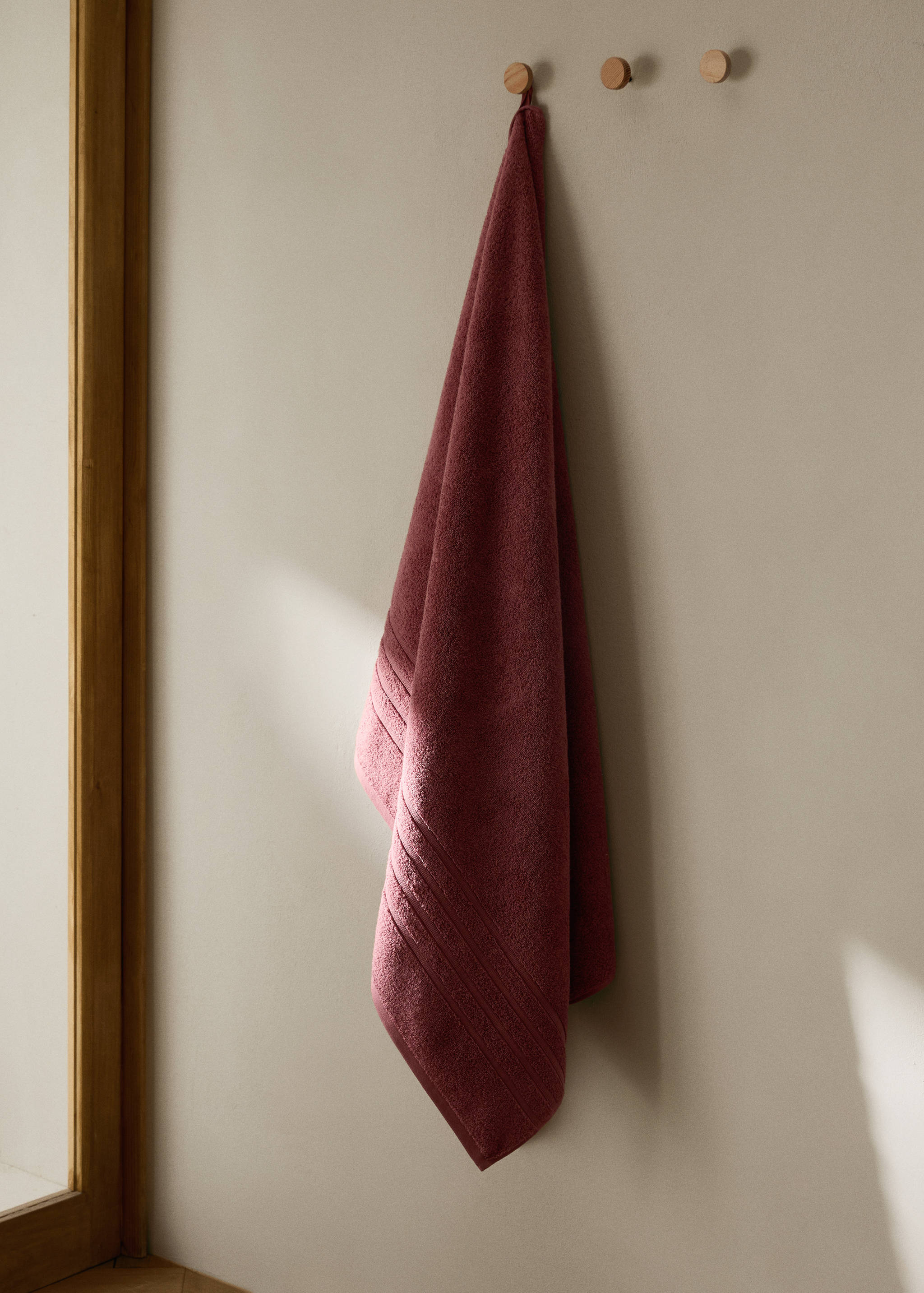 Cotton bath towel - General plane