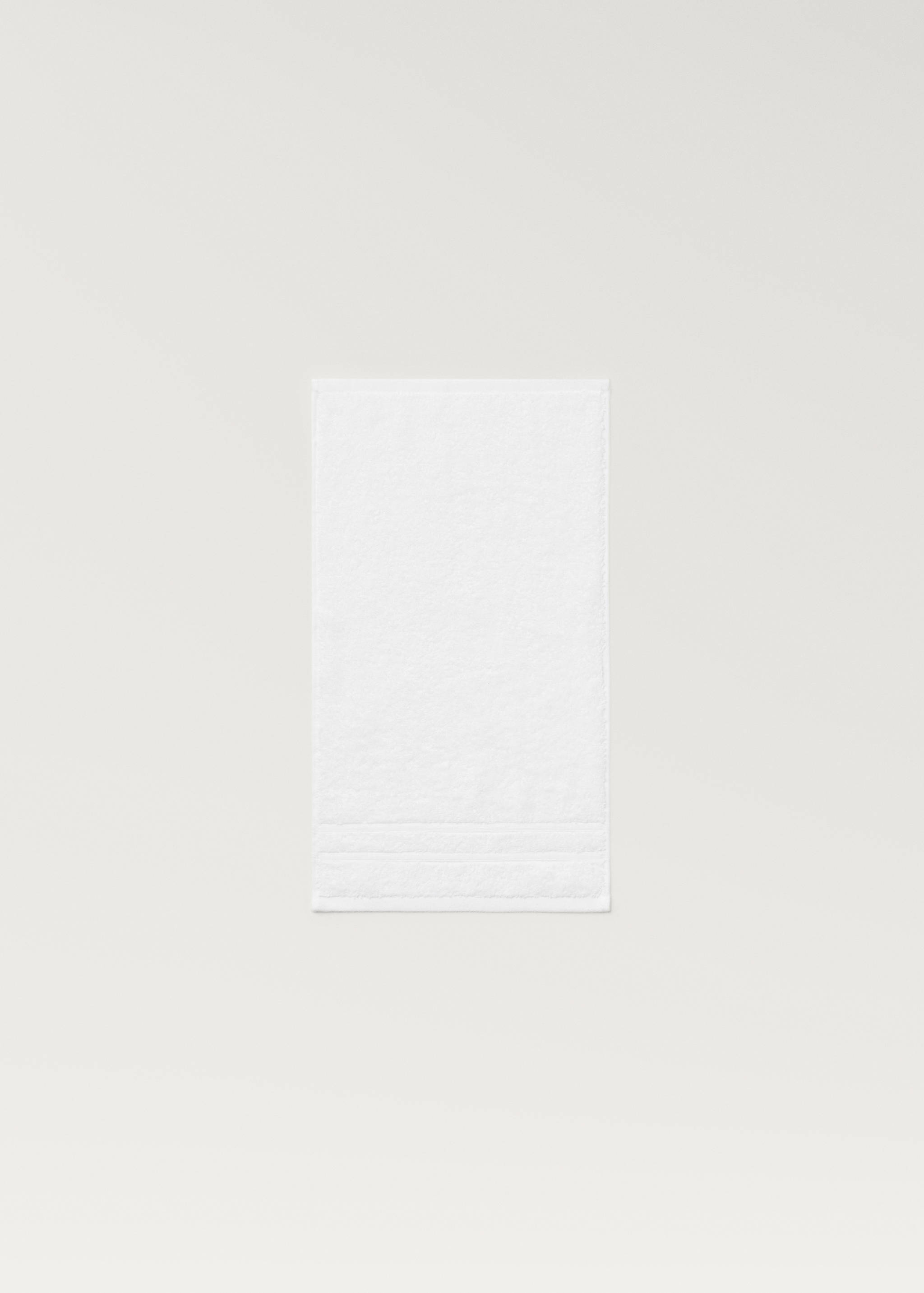 Terry cotton face towel - Article without model