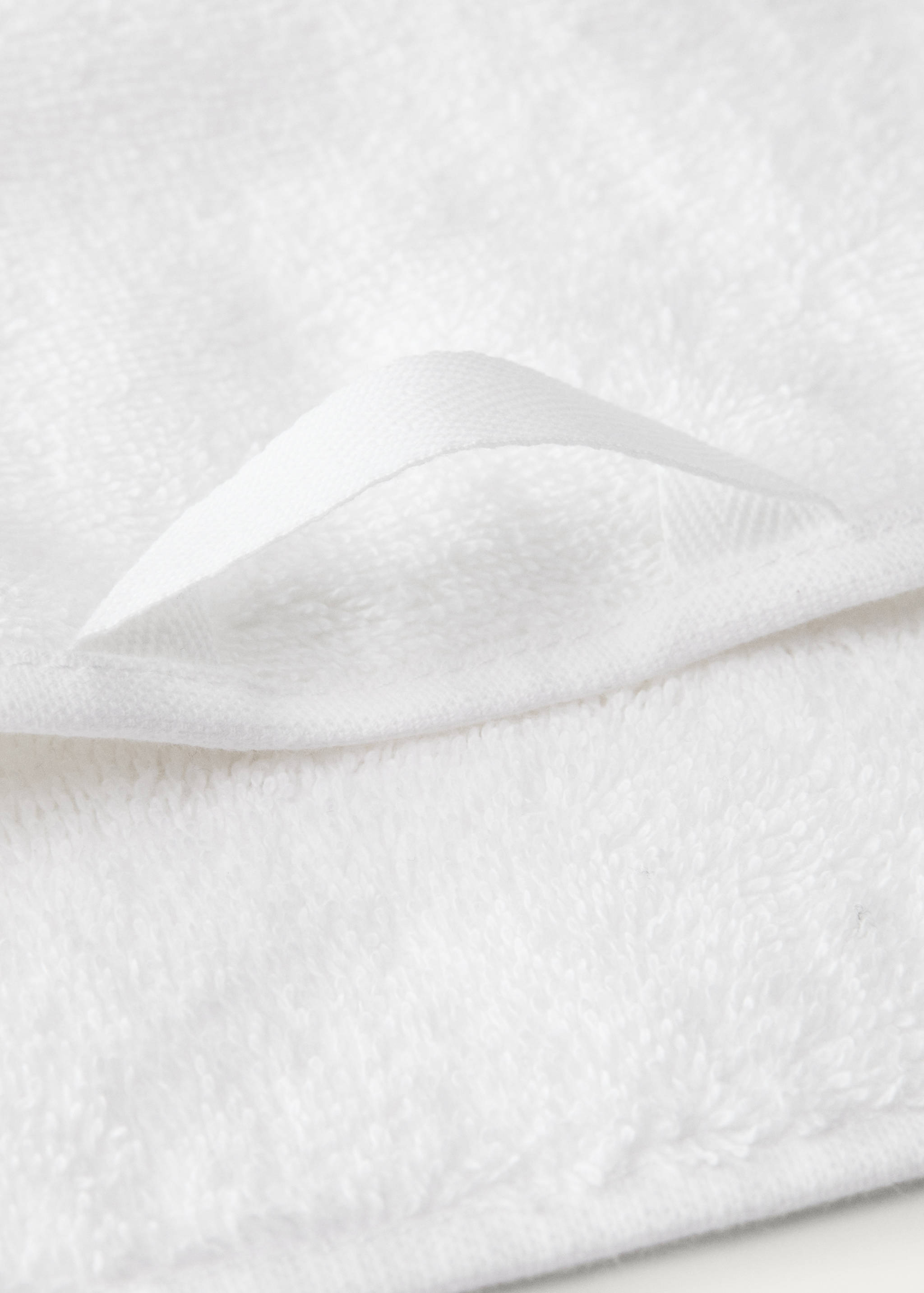 Terry cotton face towel - Details of the article 3