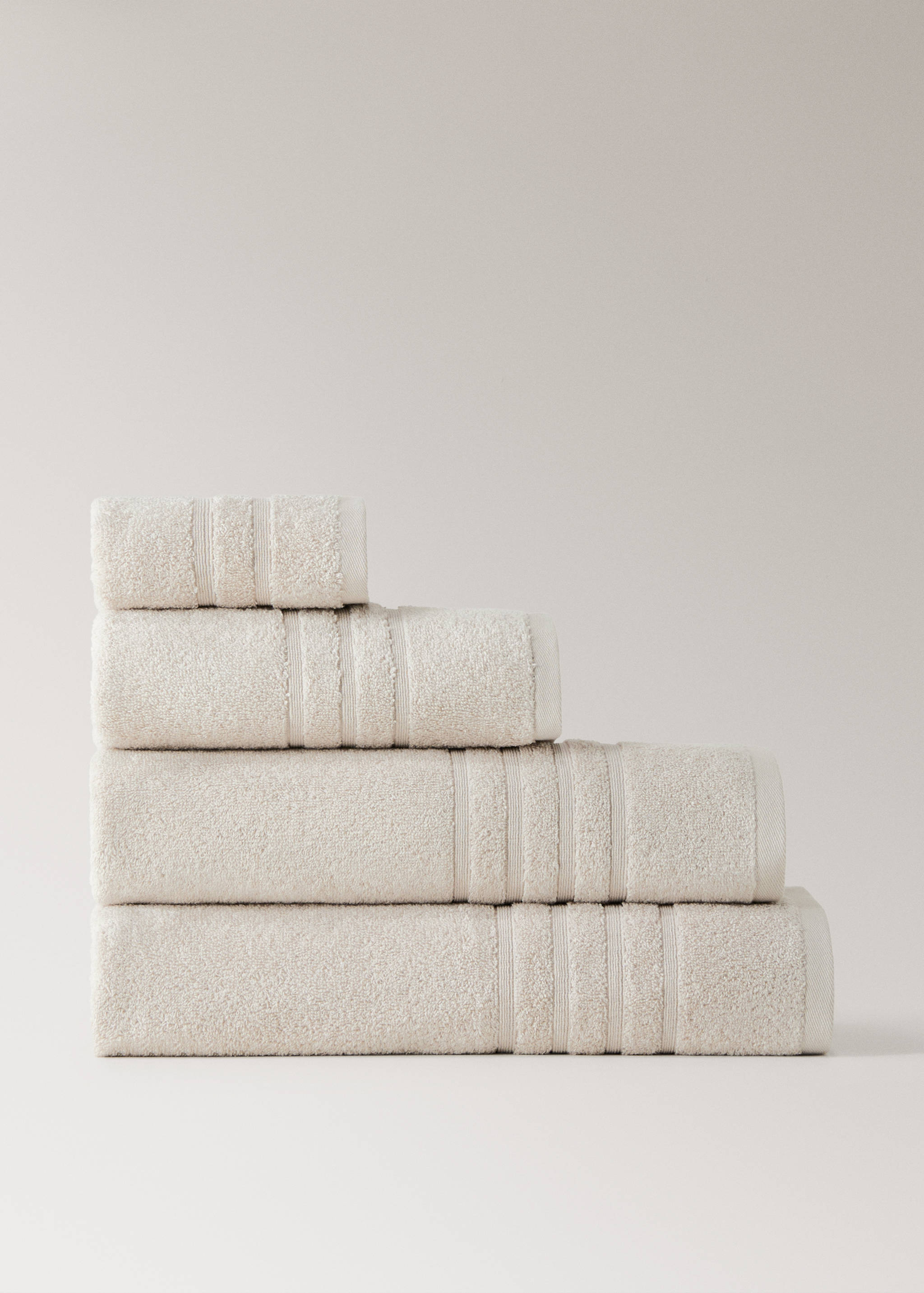 Terry cotton face towel - Article without model