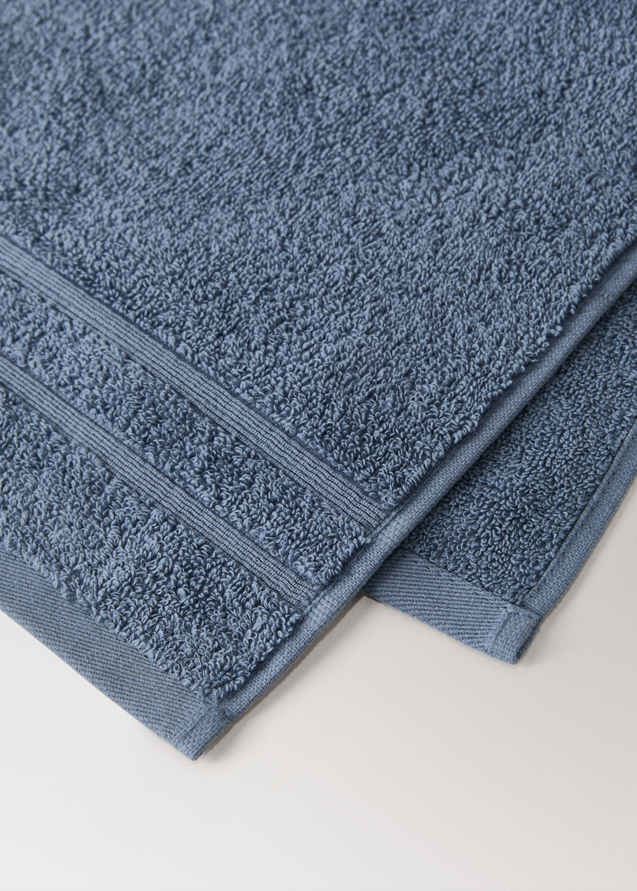 Terry cotton face towel - Details of the article 1