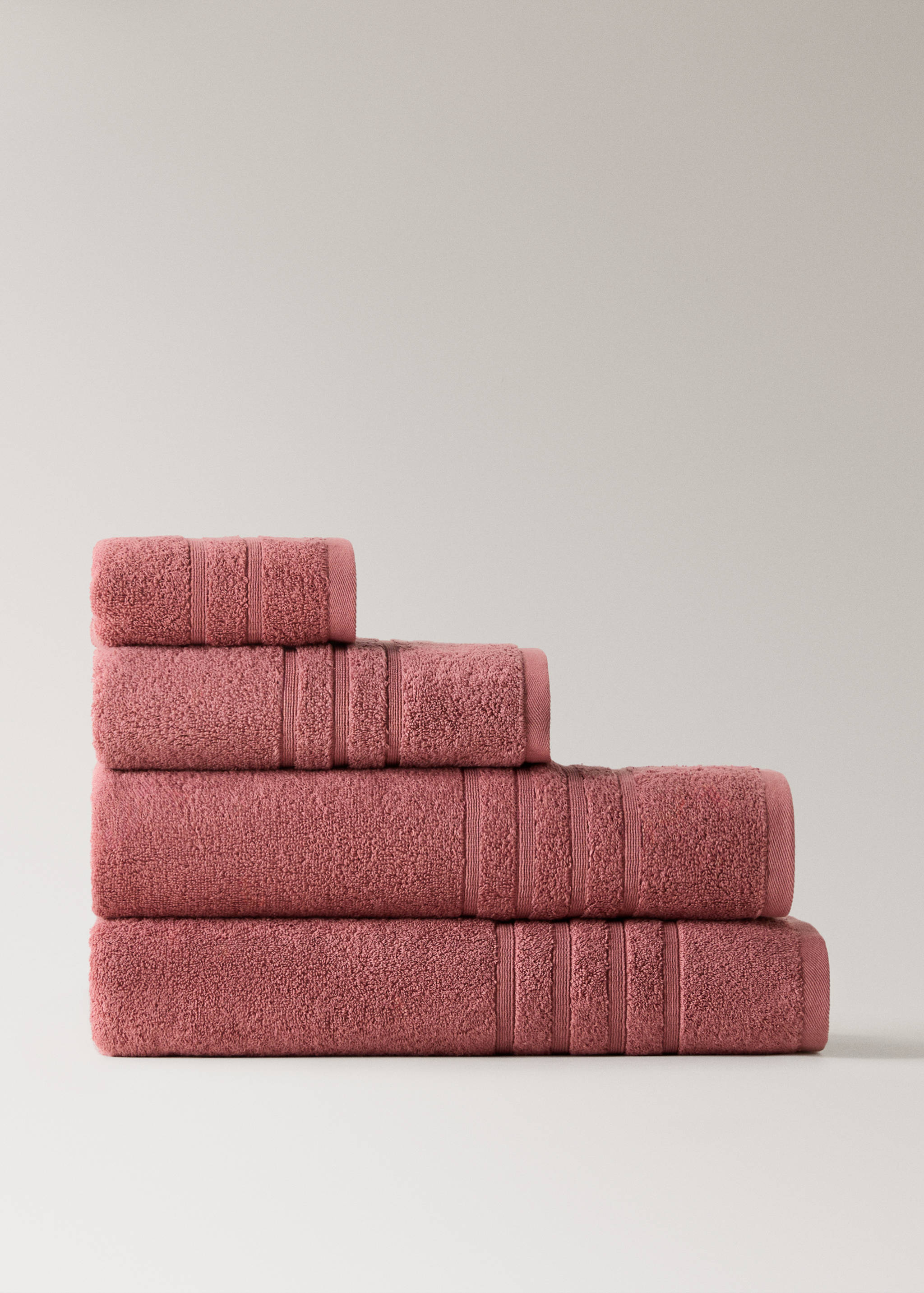 Terry cotton face towel - Article without model