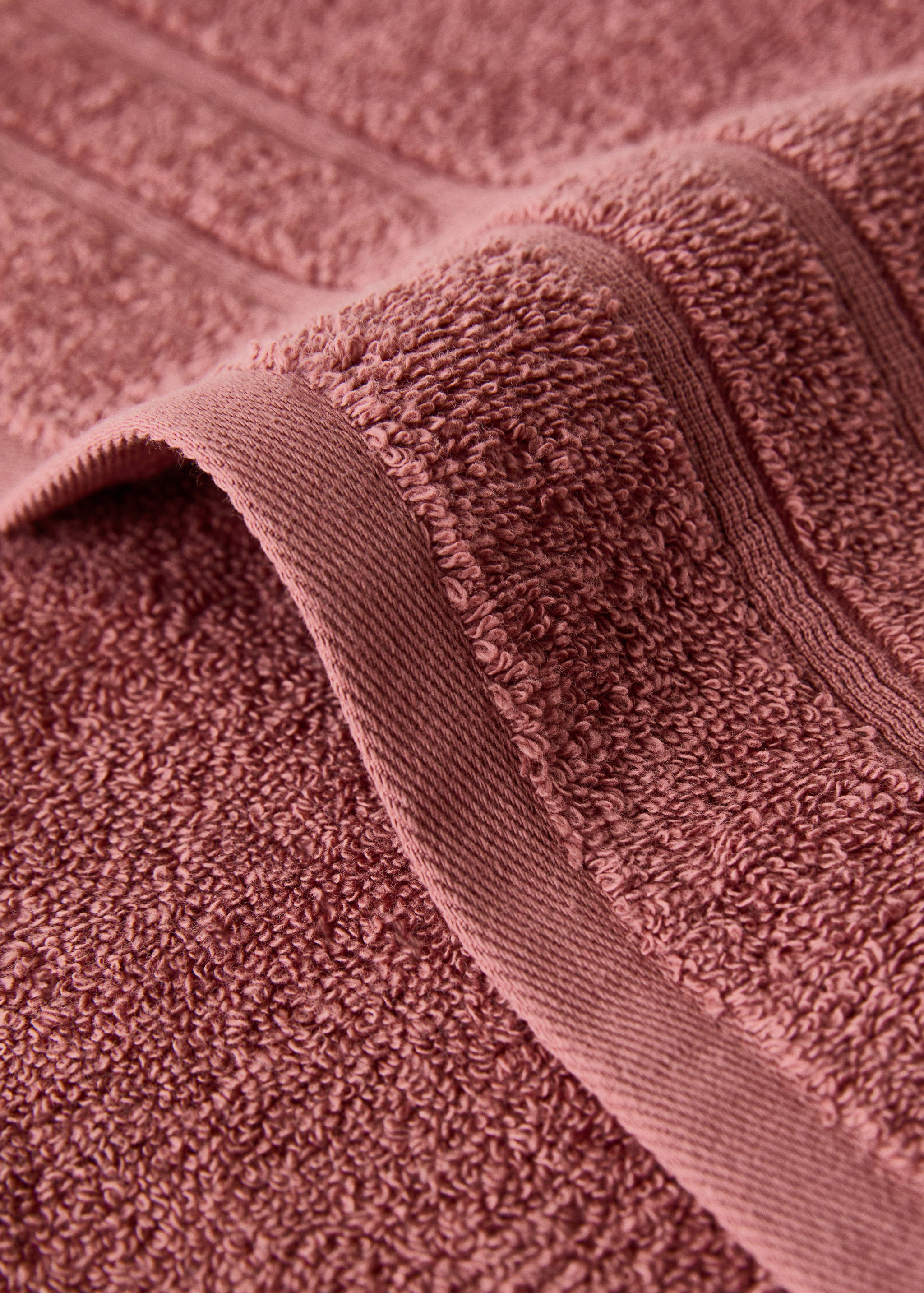 Terry cotton face towel - Details of the article 1