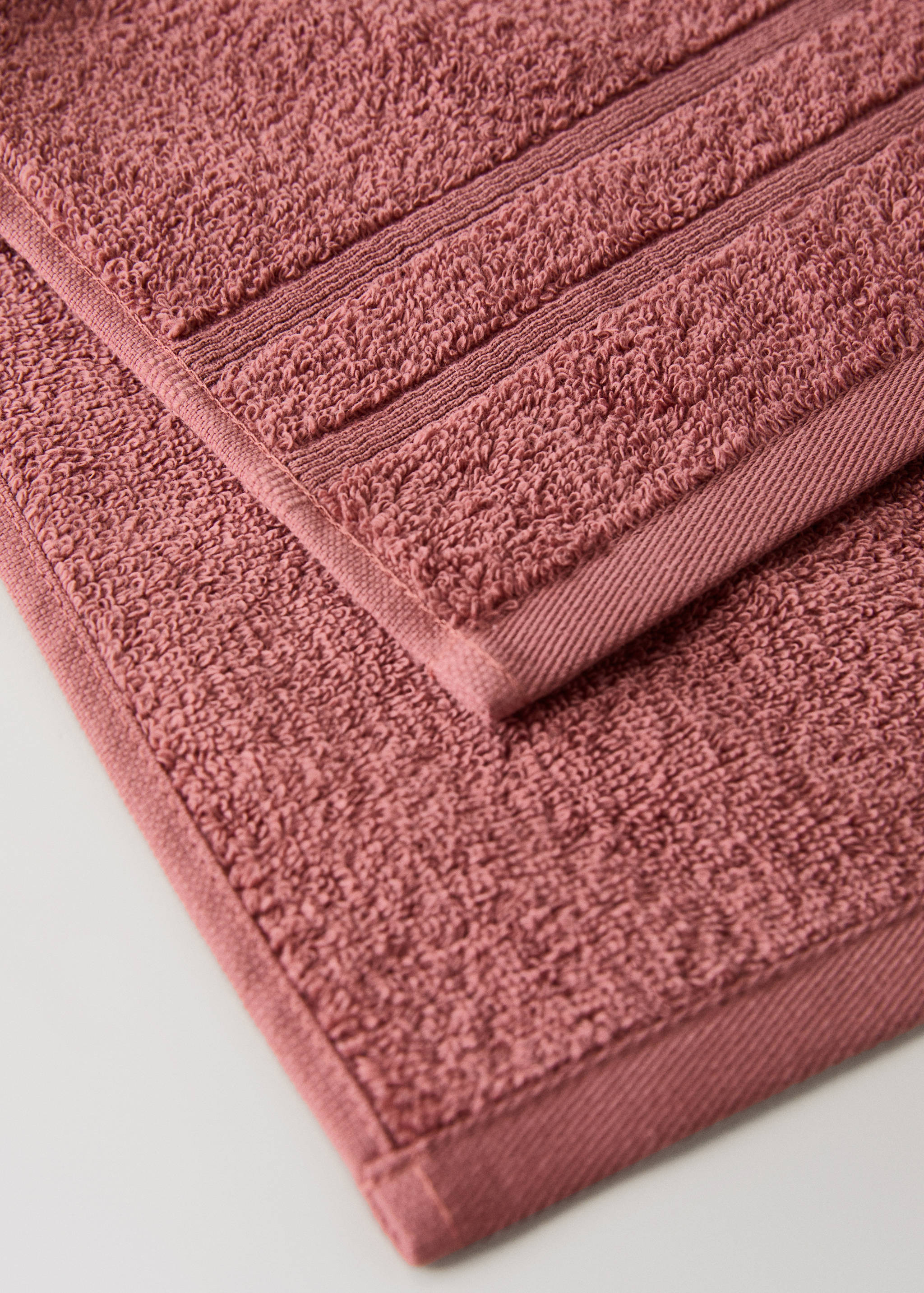 Terry cotton face towel - Details of the article 2