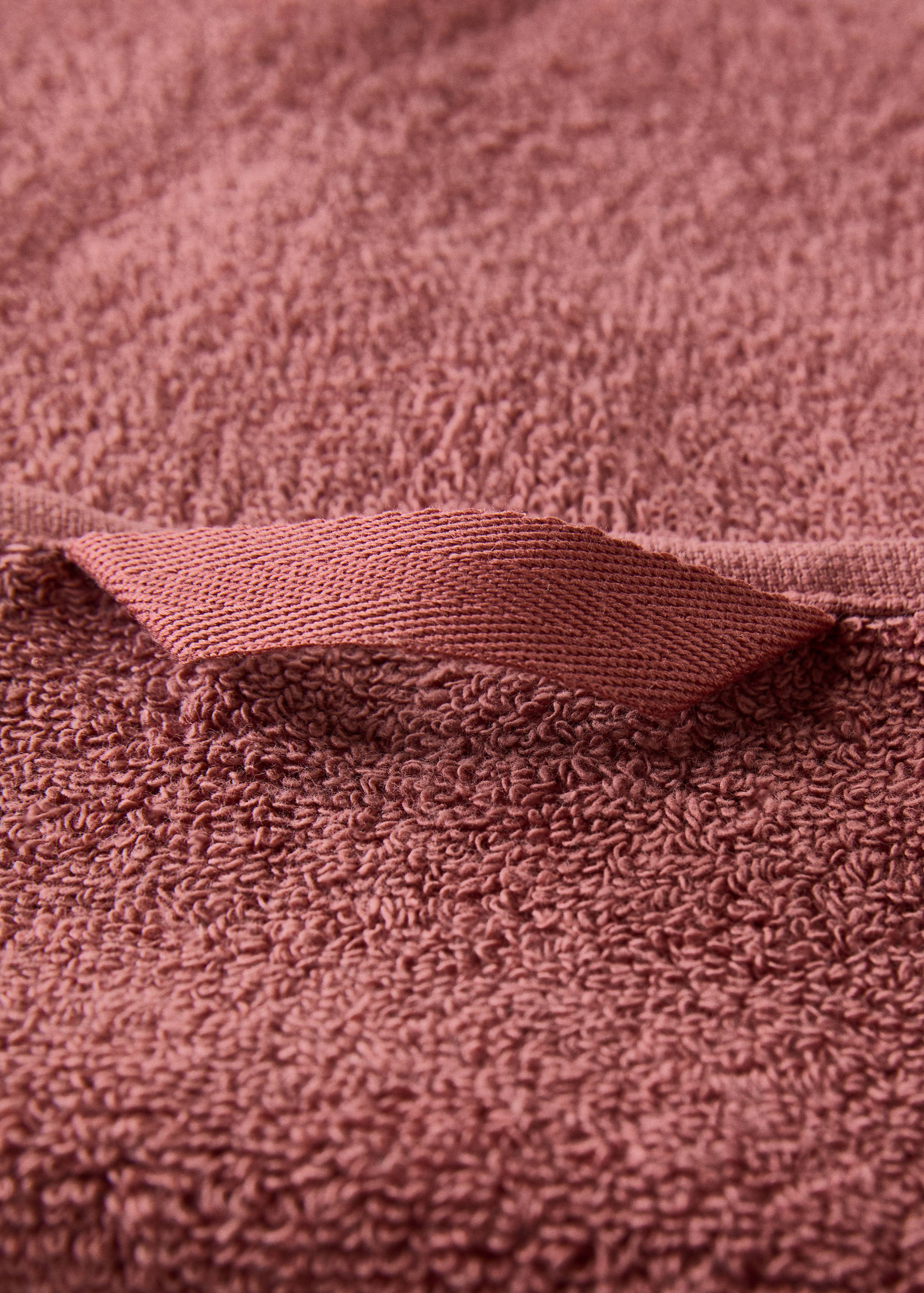 Terry cotton face towel - Details of the article 3