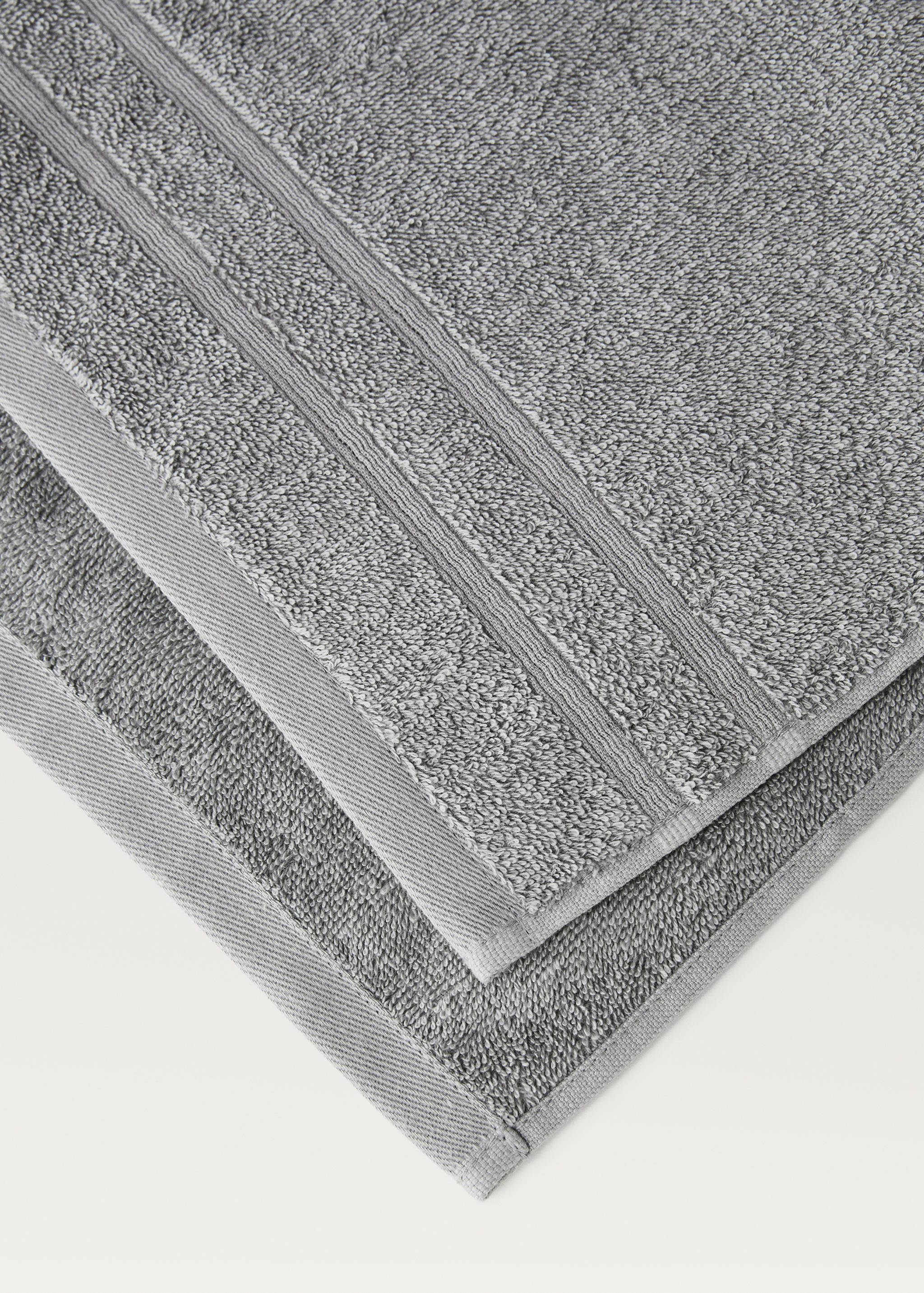 Terry cotton face towel - Details of the article 1