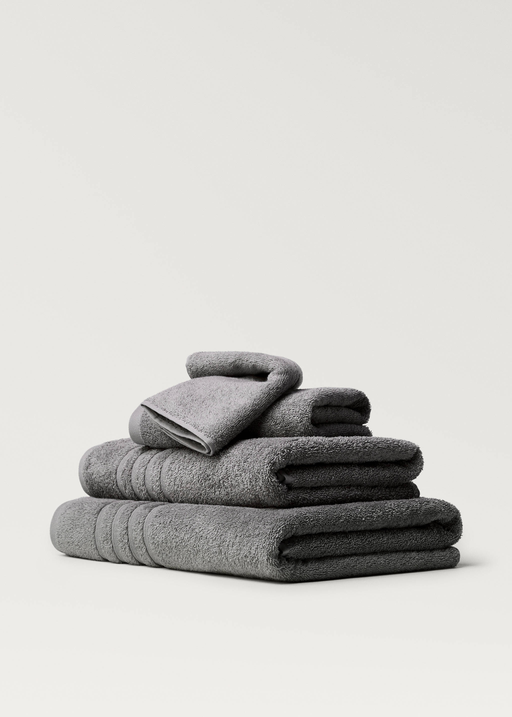 Terry cotton face towel - Details of the article 4