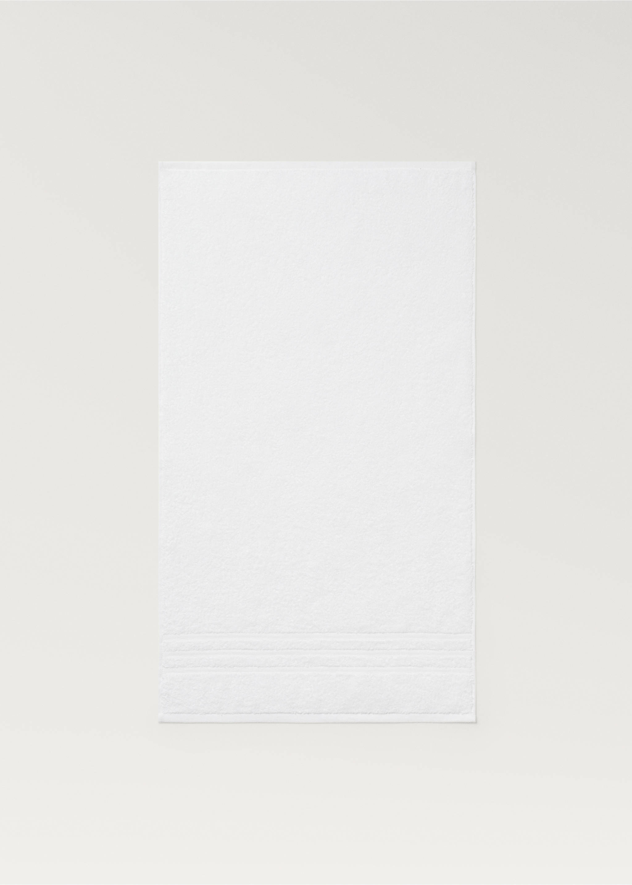Handduk i bomullsfrotté - Artikel utan modell, Vit. Ref: 17021612-00.