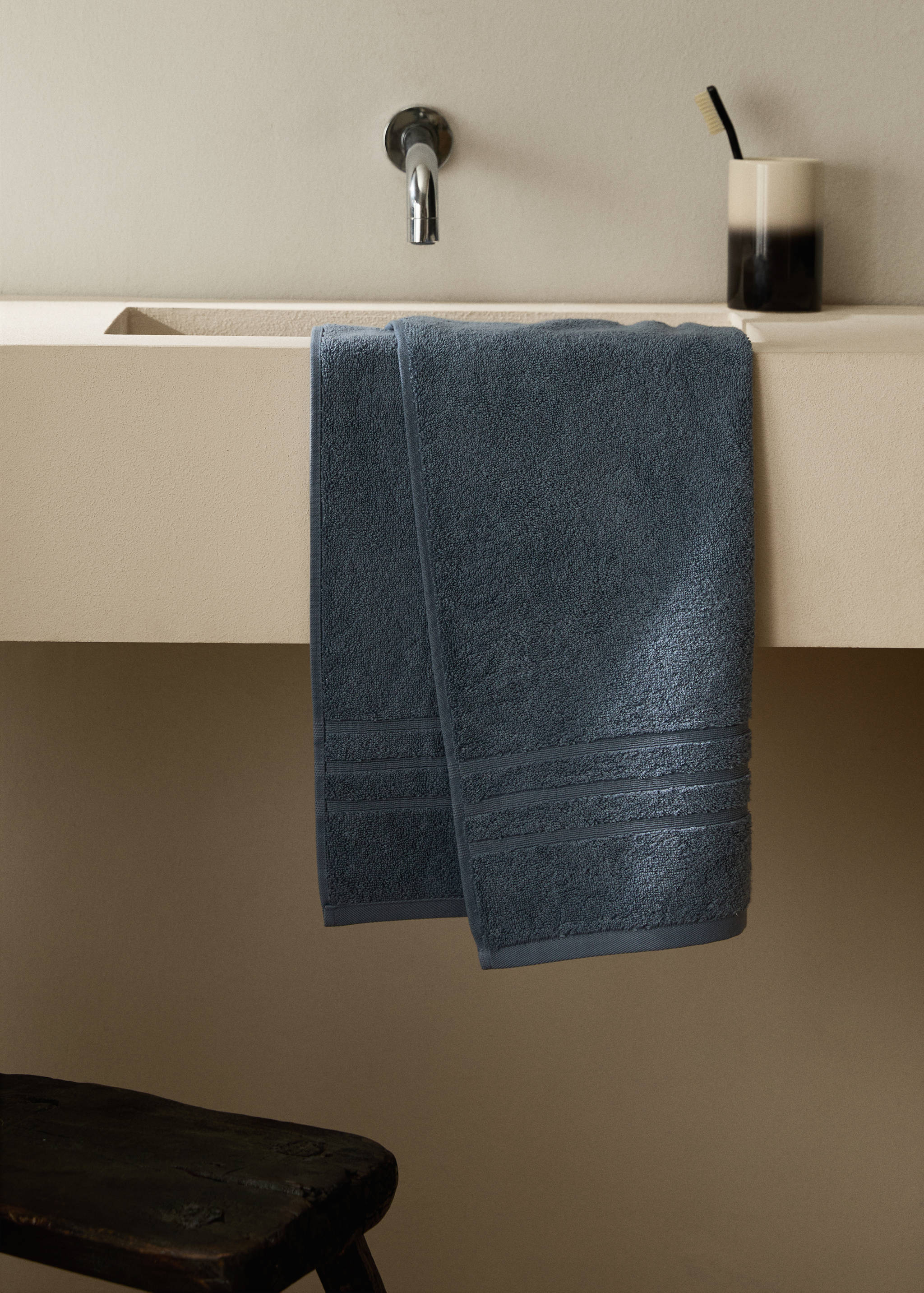 Terry cotton towel - General plane