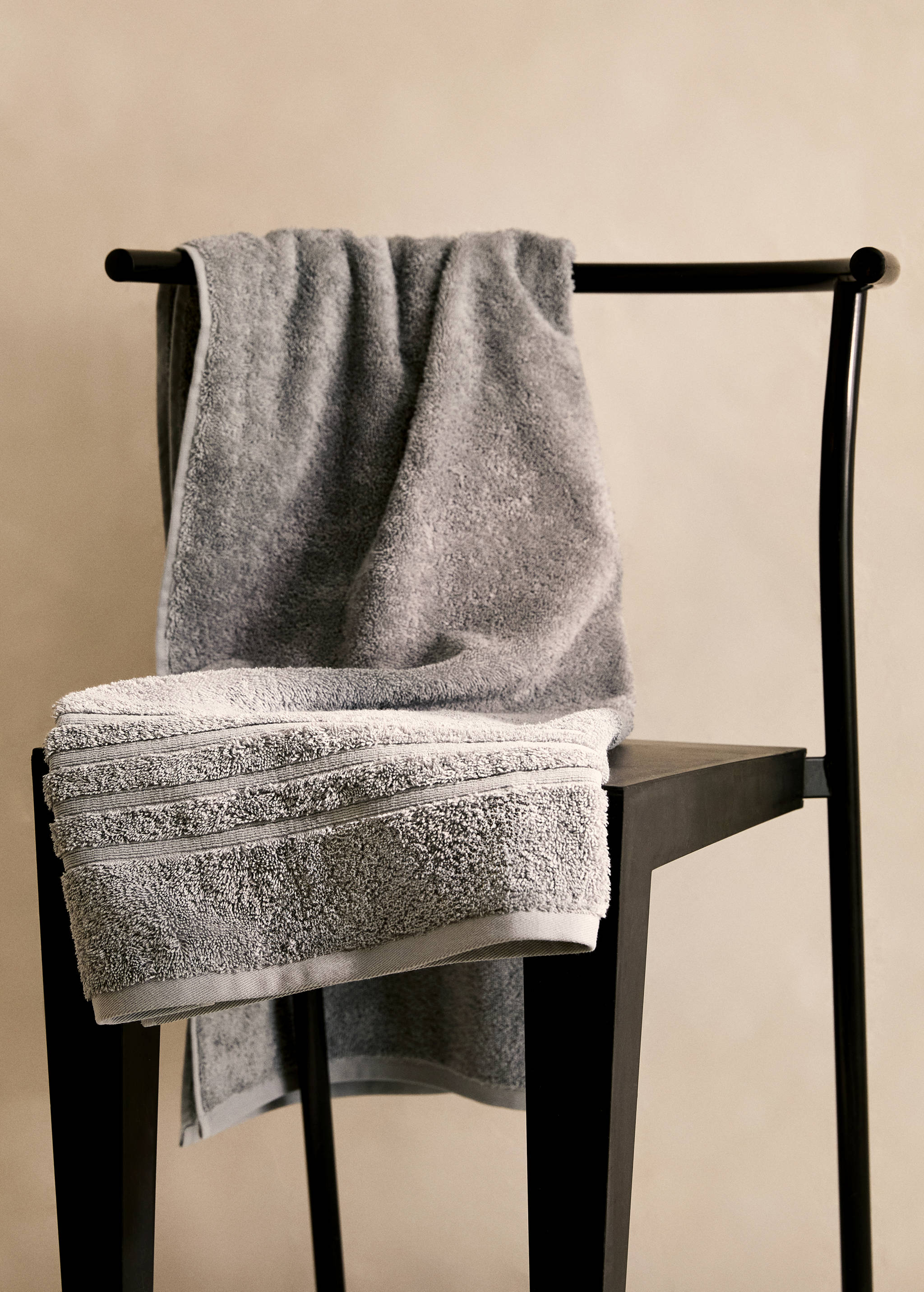 Cotton bath towel - General plane