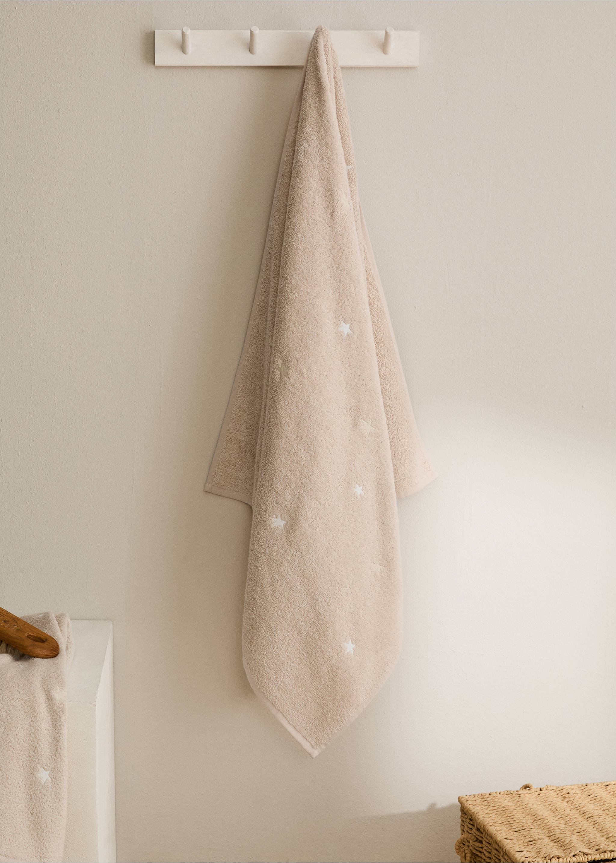 Barnbadlakan med självlysande stjärnor - Allmän bild, Beige. Ref: 17021624-00.