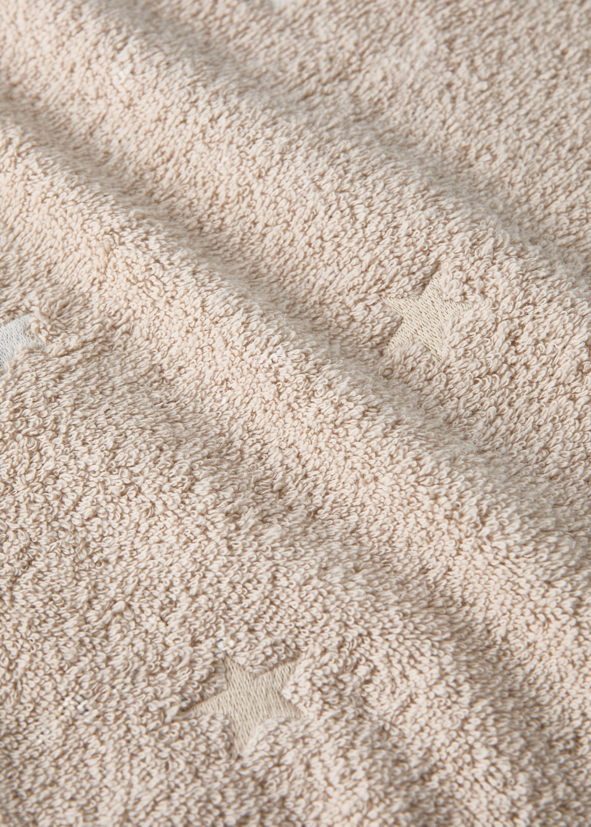 Children's bath towel with glow-in-the-dark stars - Details of the article 3