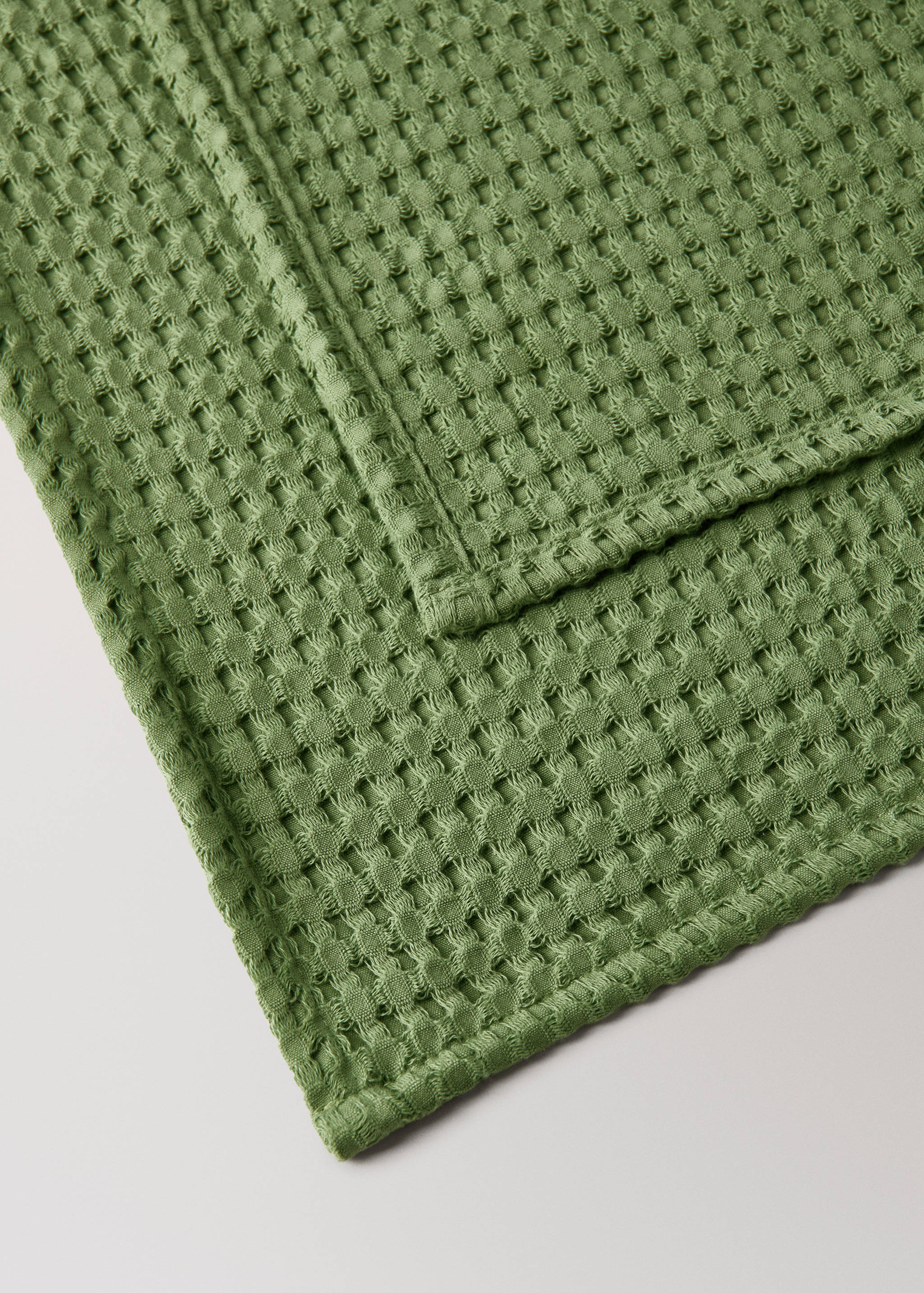 Serviette de douche enfant coton gaufré - Détail de l'article 1