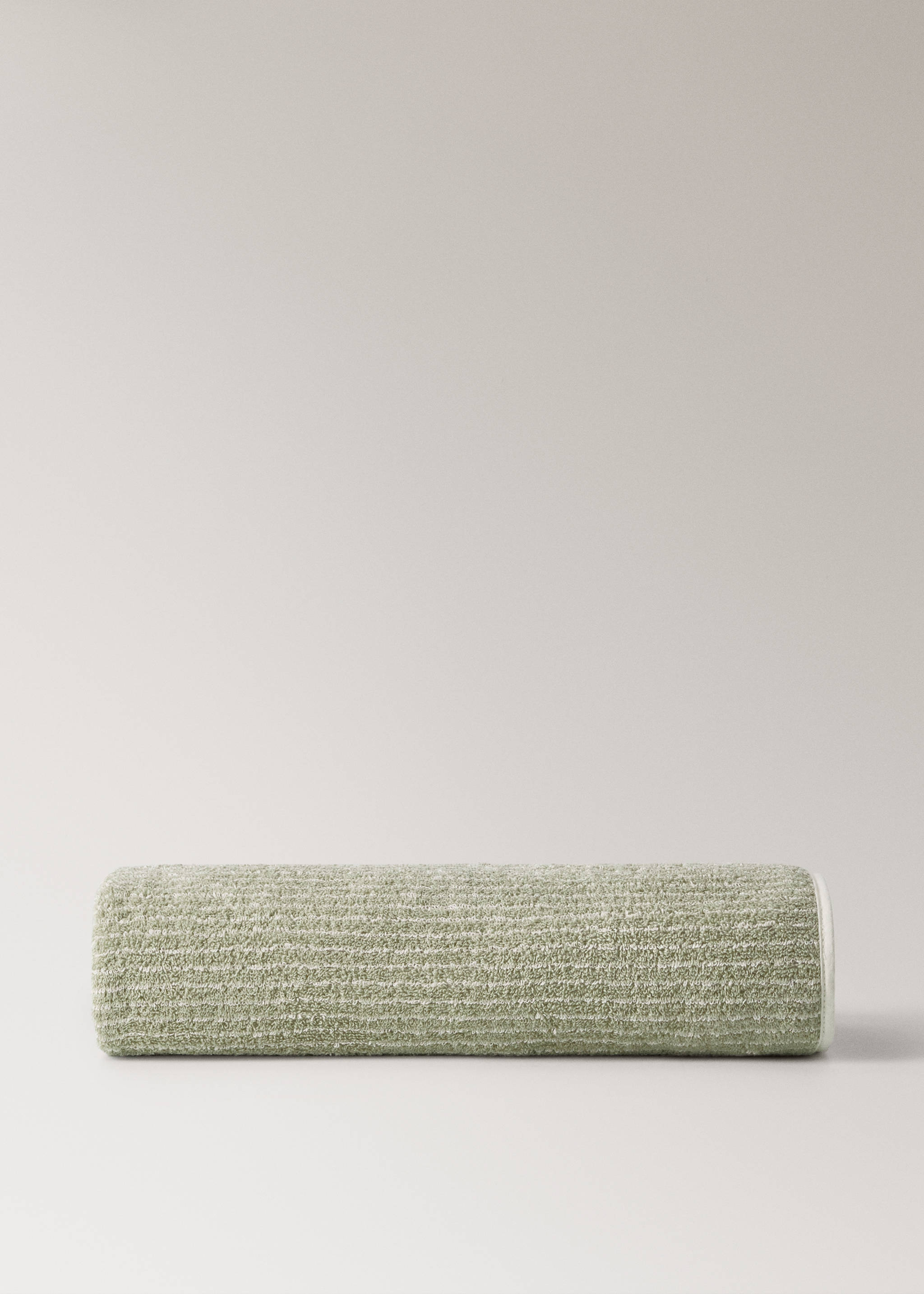 Children's cotton striped bath towel - Article without model