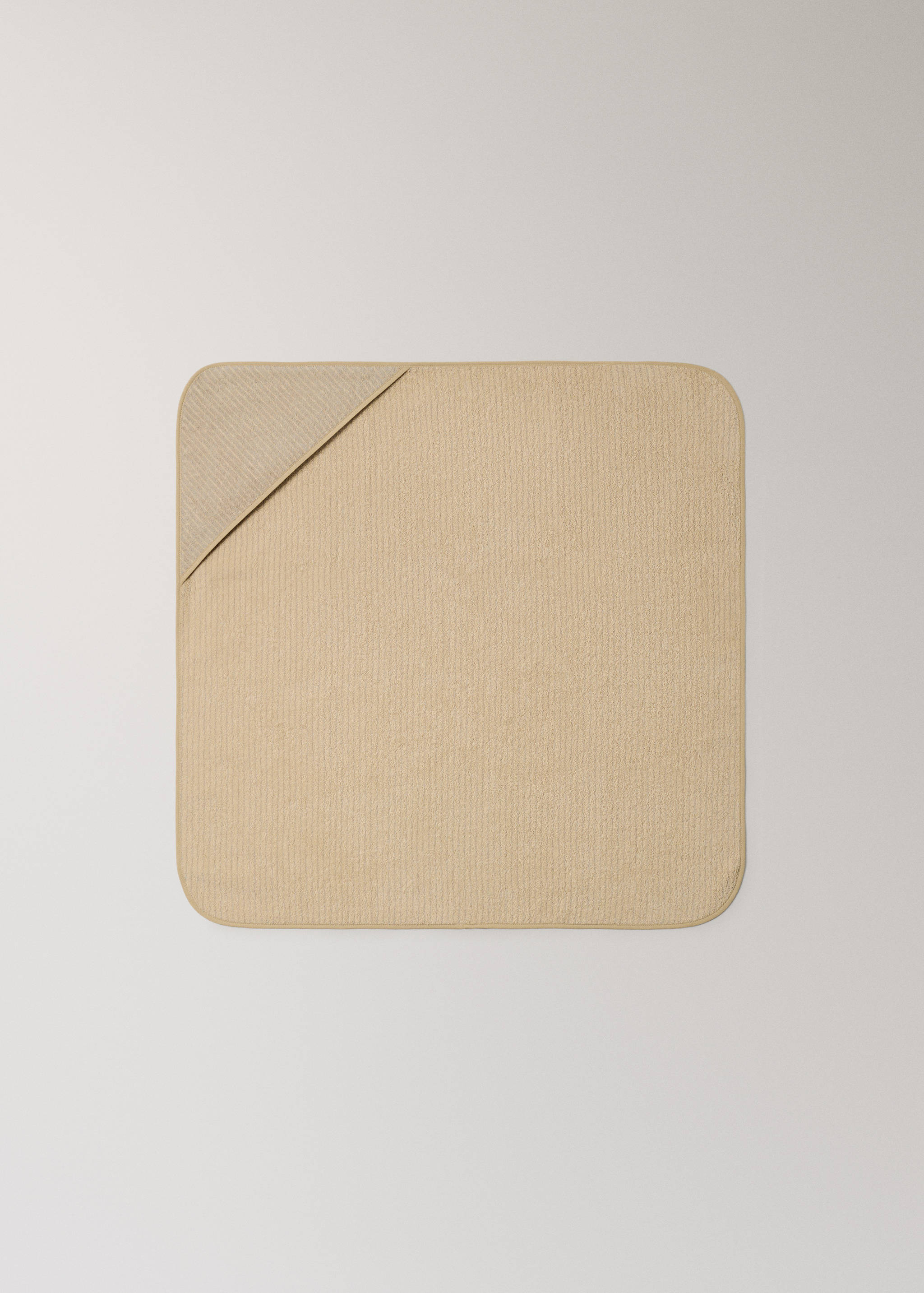 Children's cotton striped bath poncho - Article without model