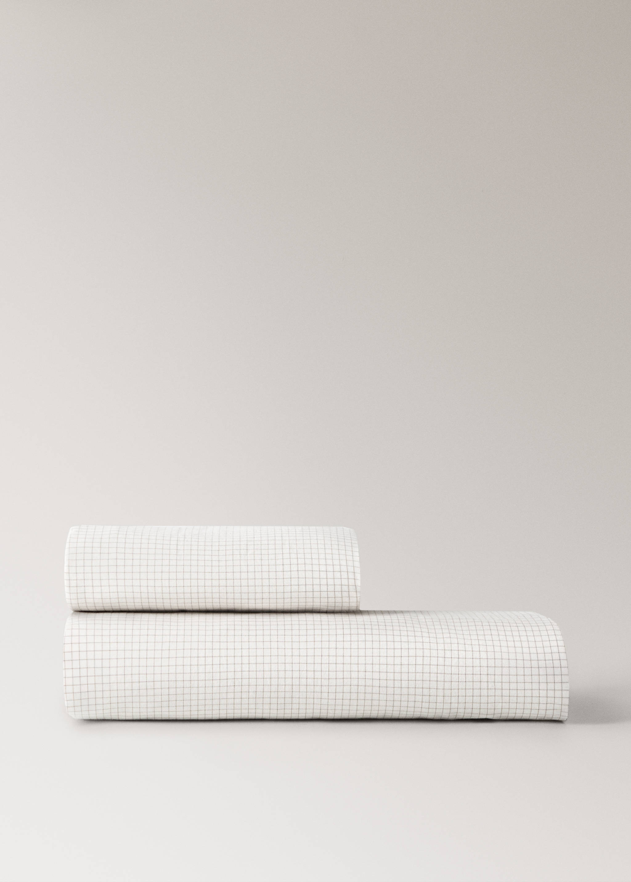 Children's cotton check towel - Article without model