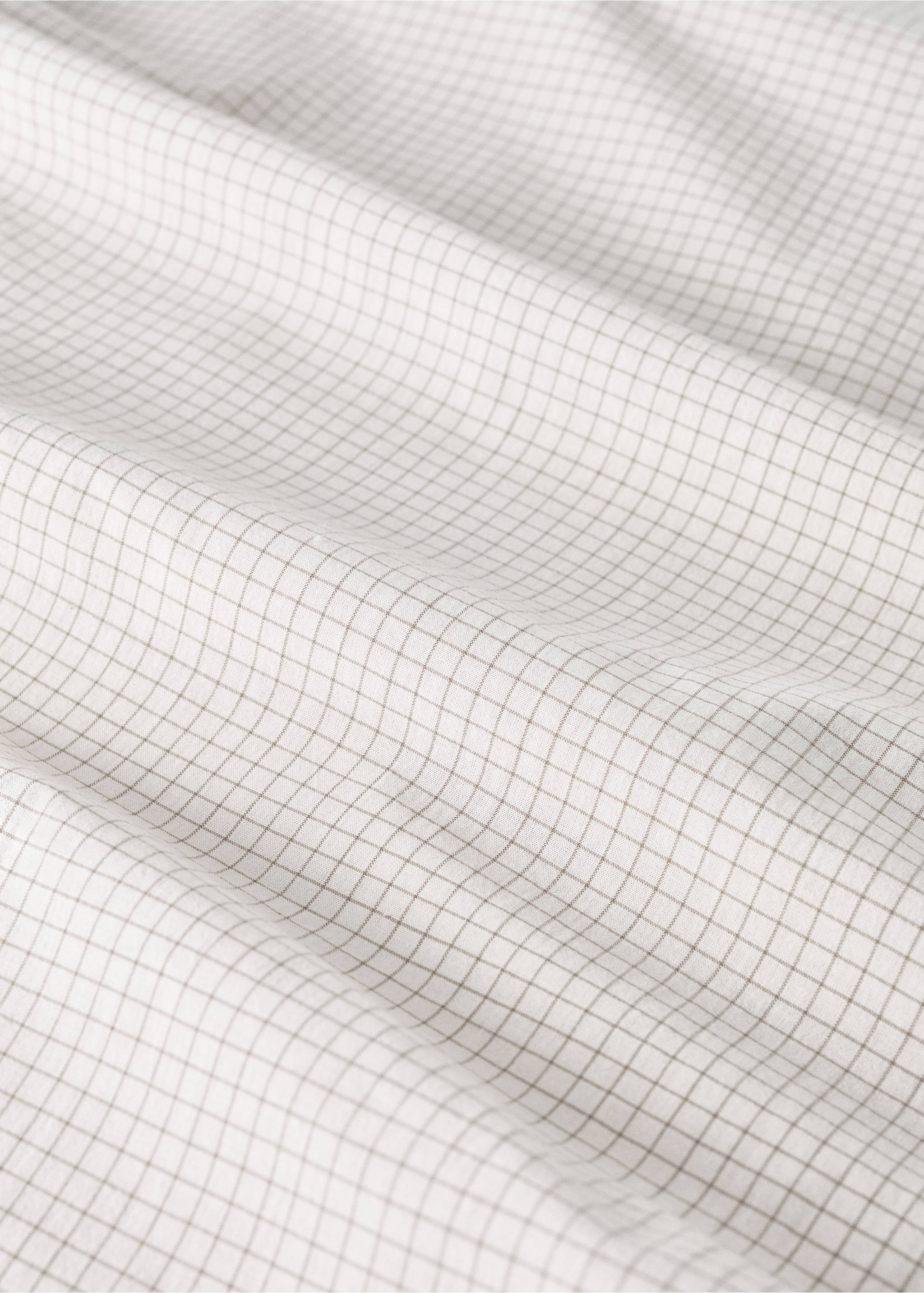 Barnhandduk i bomull med rutmönsterdetalj - Detaljer om artikeln 2, Mellanbrun. Ref: 17021632-00.