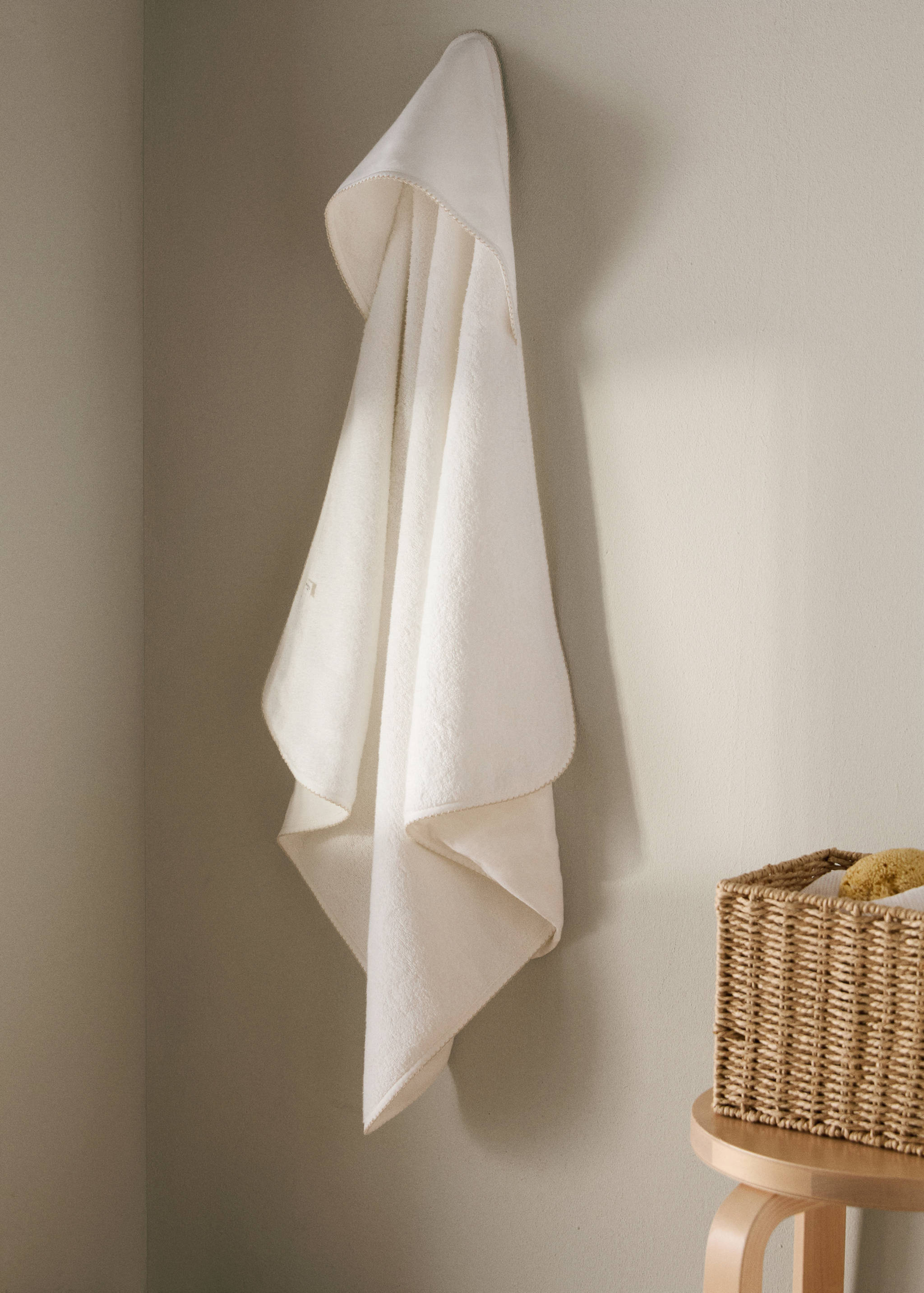 Children's bath poncho - General plane