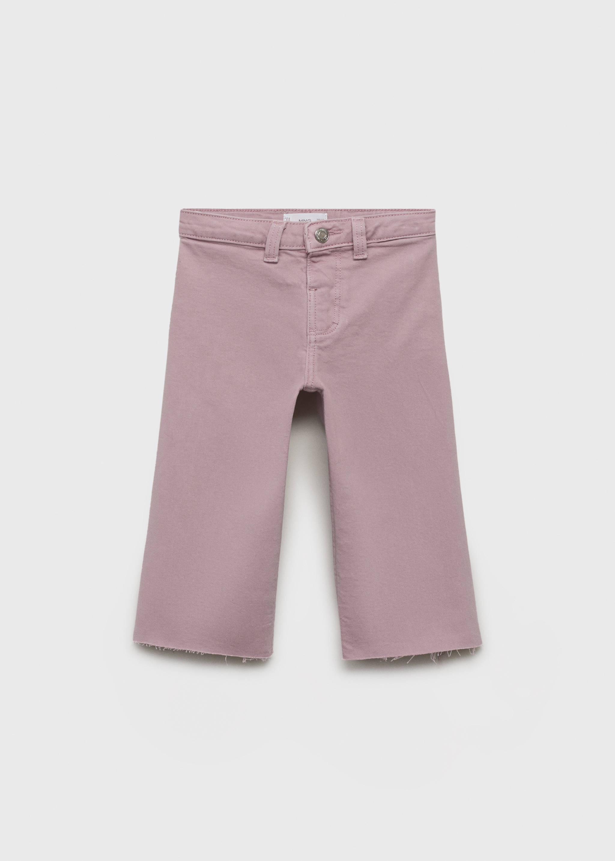 Jeans seamless bajo deshilachado - Artículo sin modelo