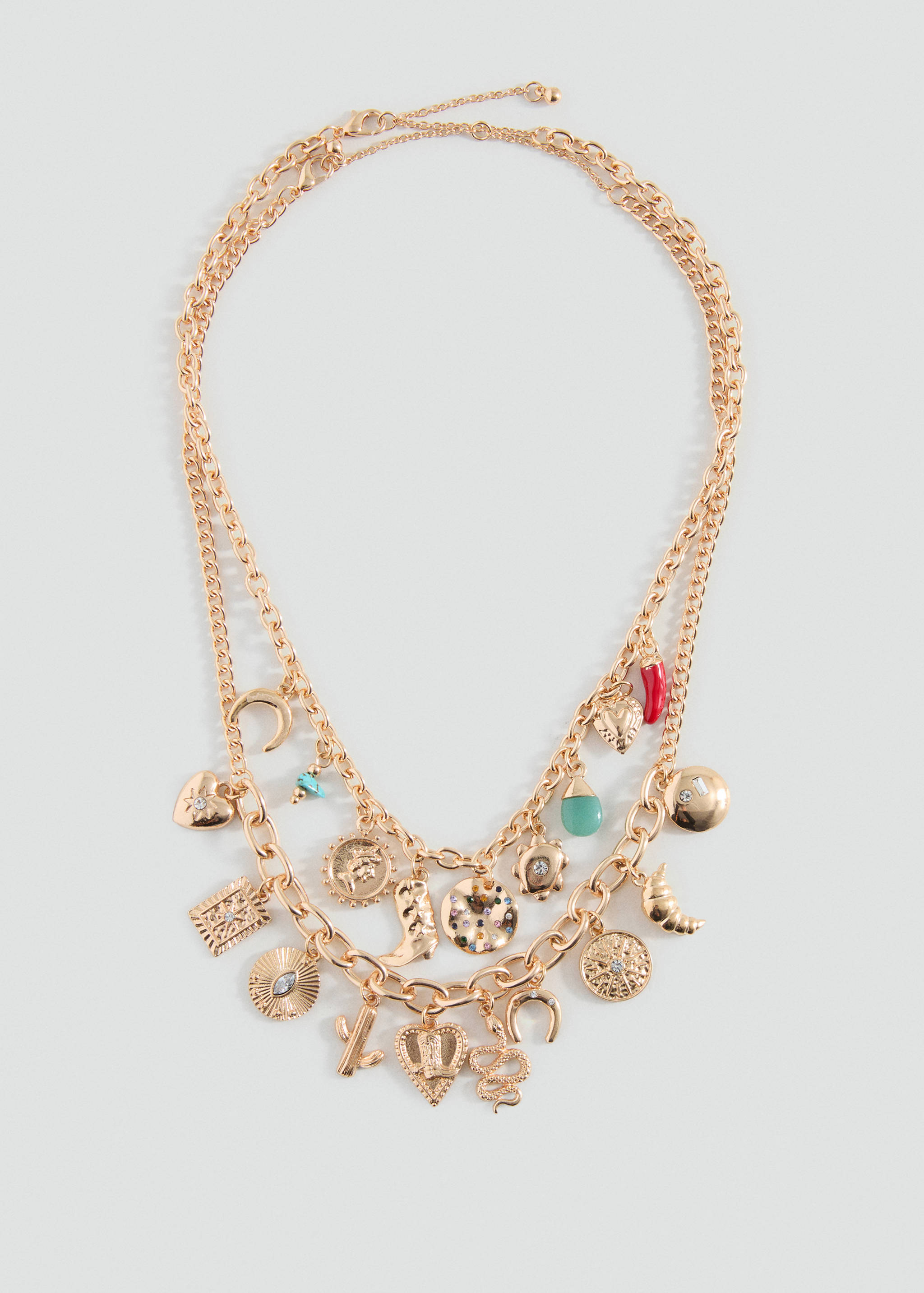 Beads pendant necklace - Article without model