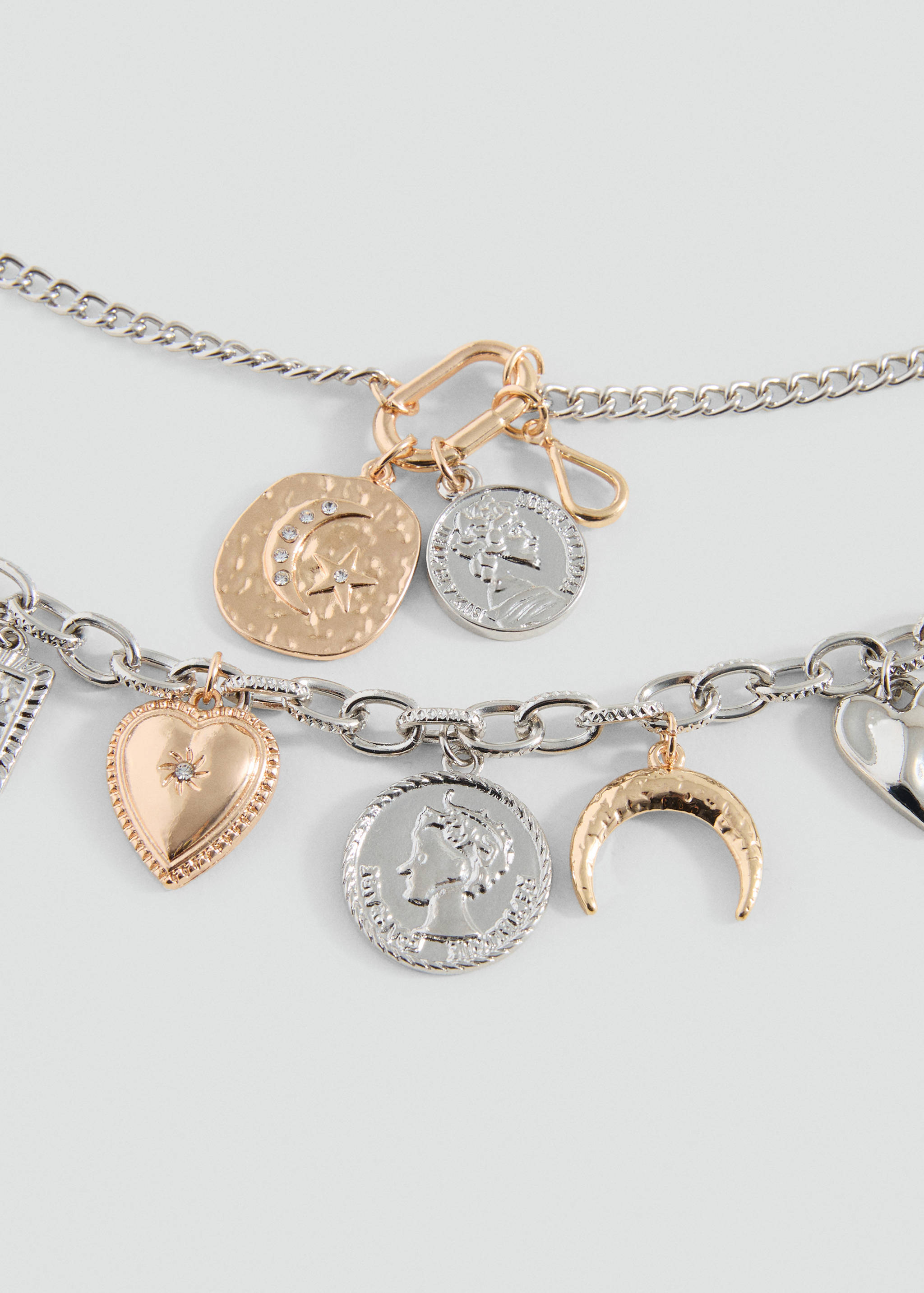 Collar colgante abalorios - Plano medio