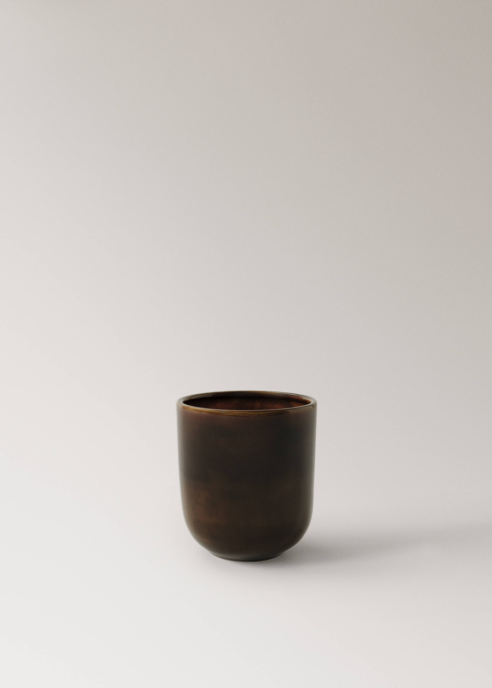 Stoneware cappuccino cup - Article without model