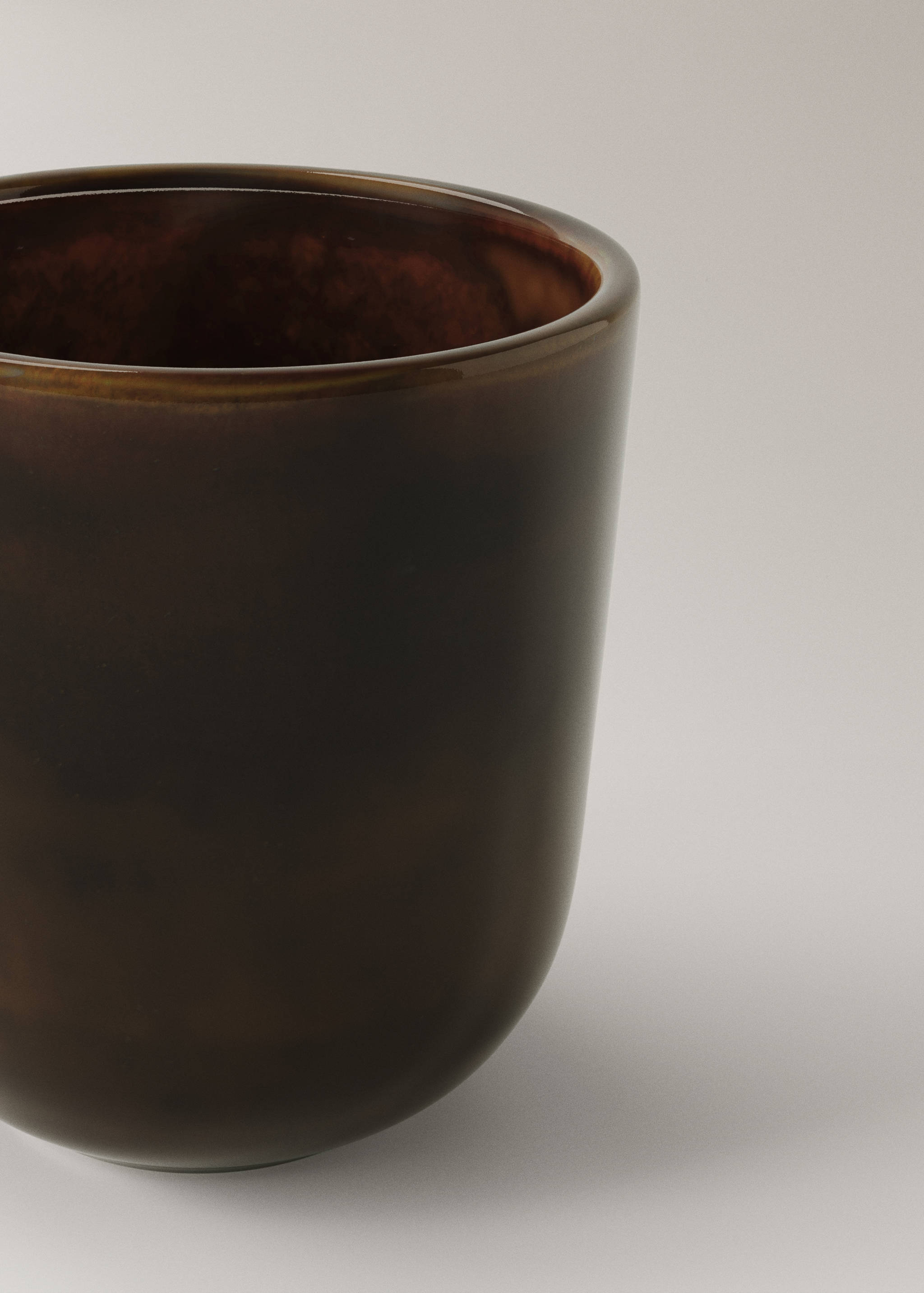 Stoneware cappuccino cup - Details of the article 2