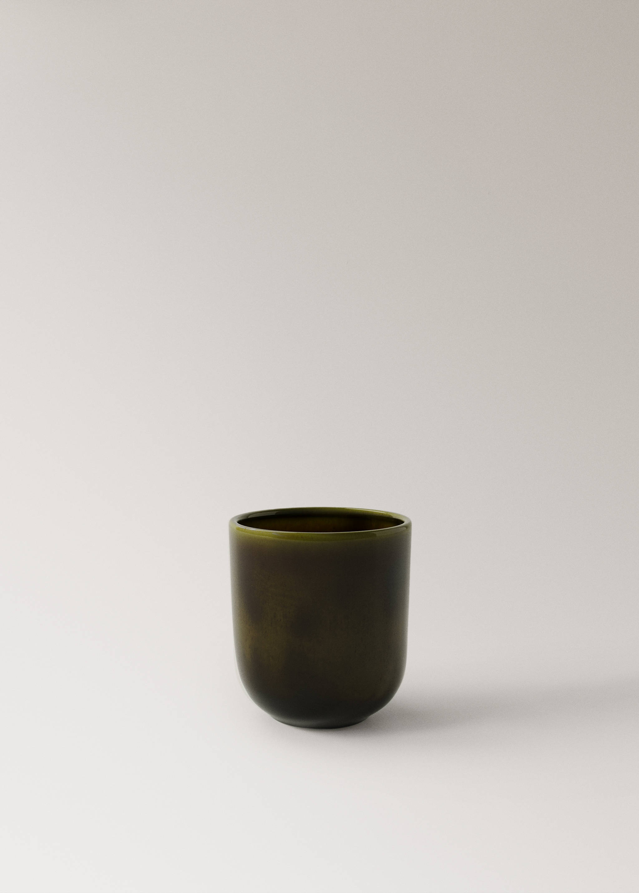 Stoneware cappuccino cup - Article without model