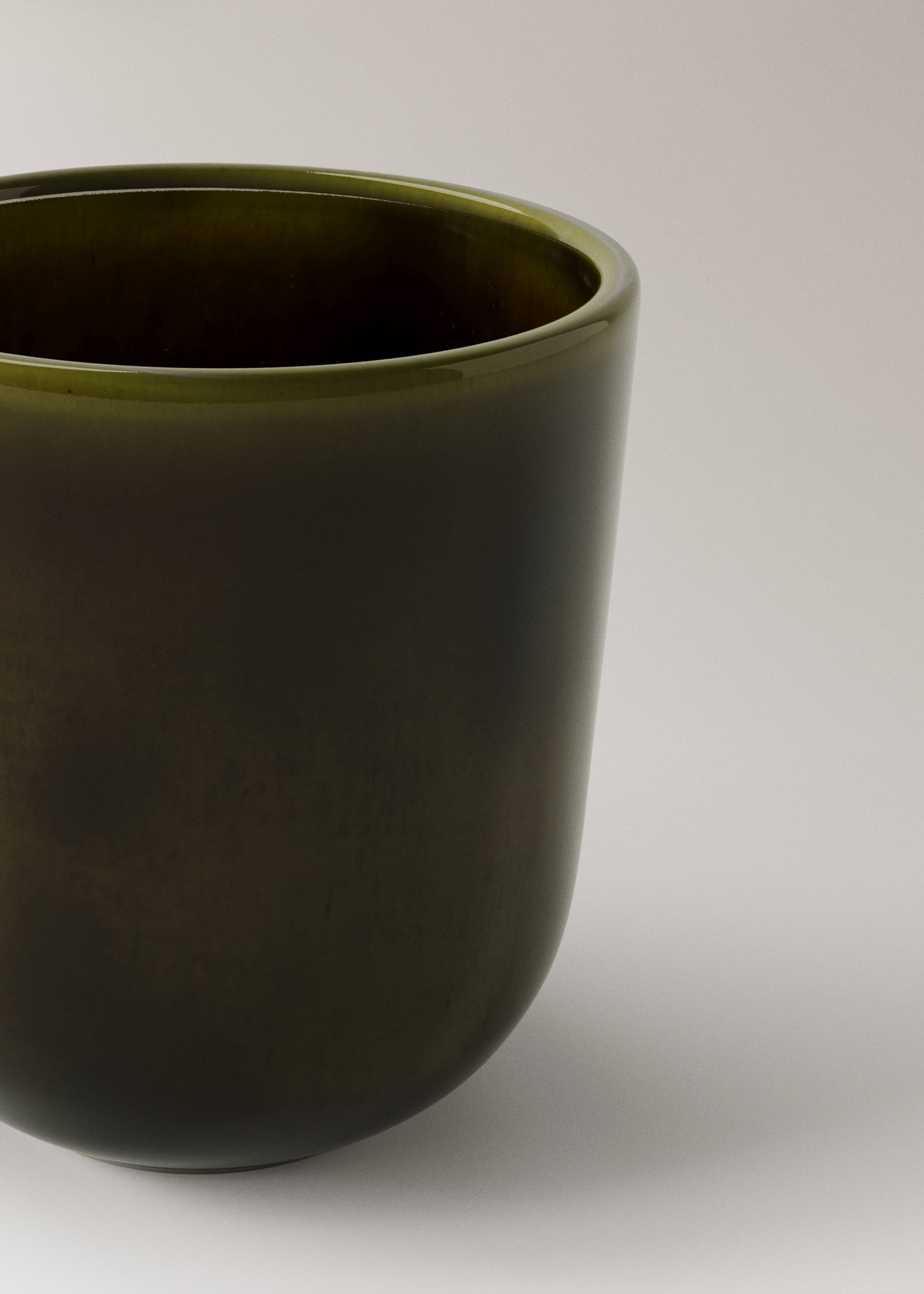 Stoneware cappuccino cup - Details of the article 2