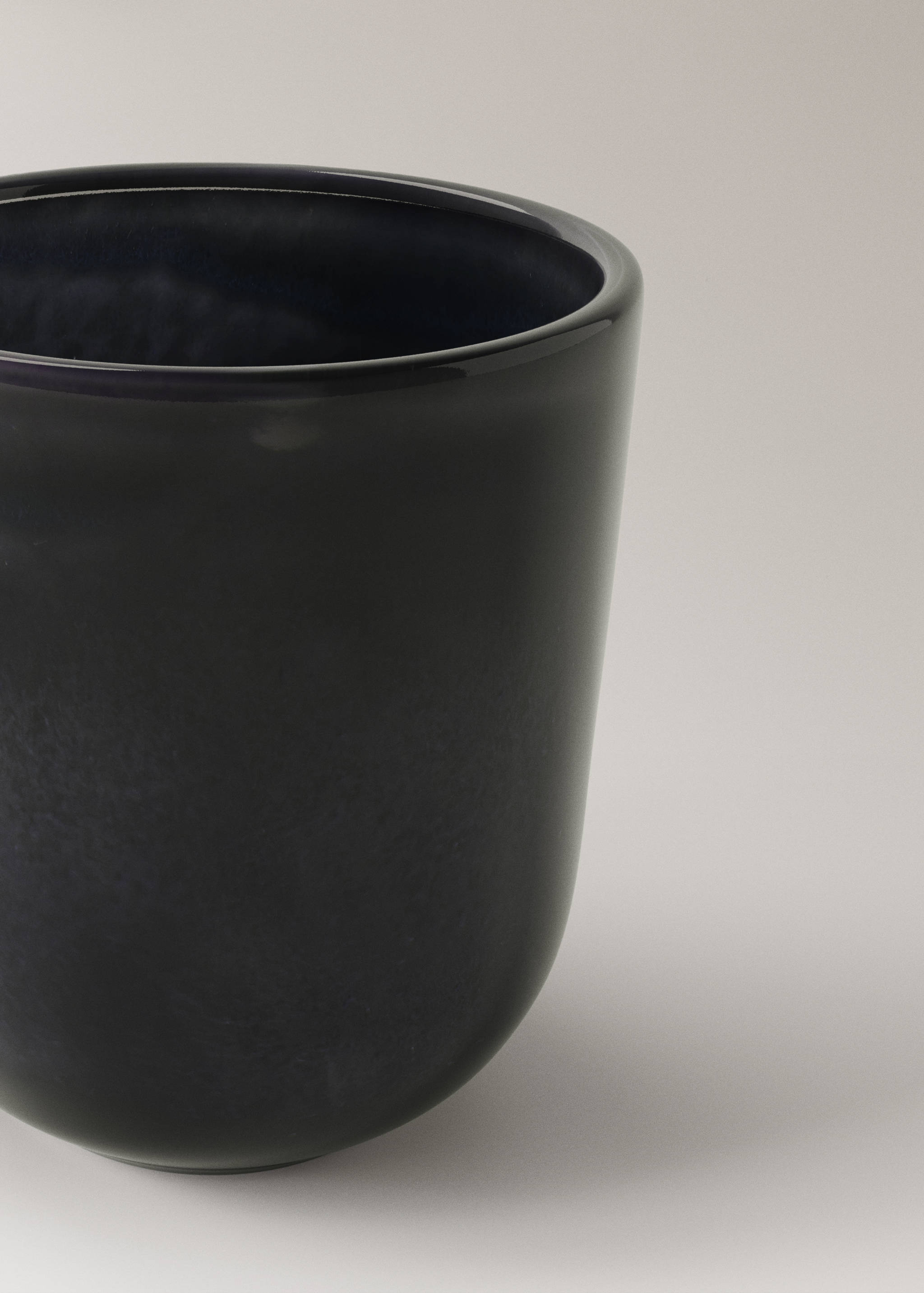 Stoneware cappuccino cup - Details of the article 2
