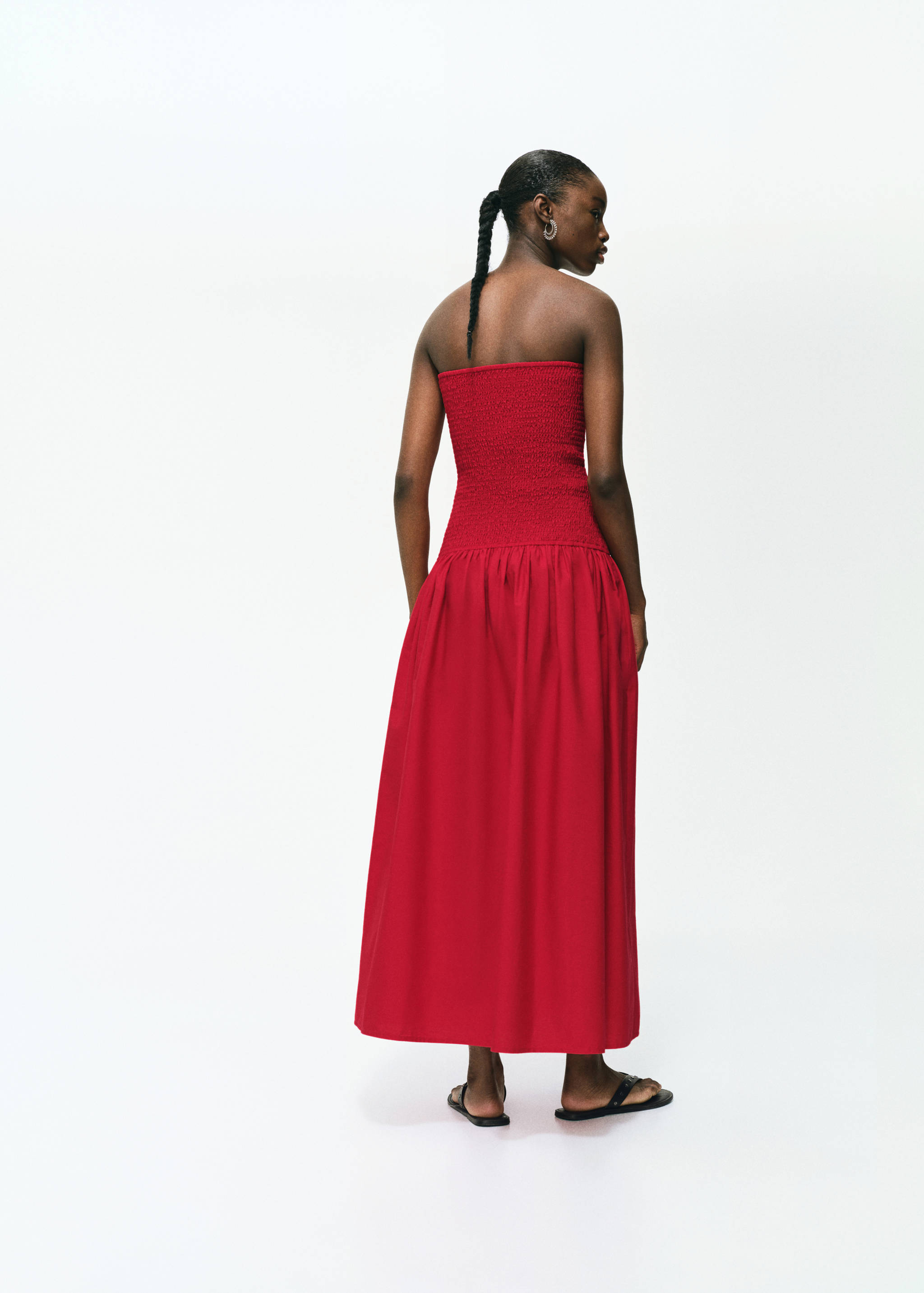 Maxi robe bustier - Verso de l’article