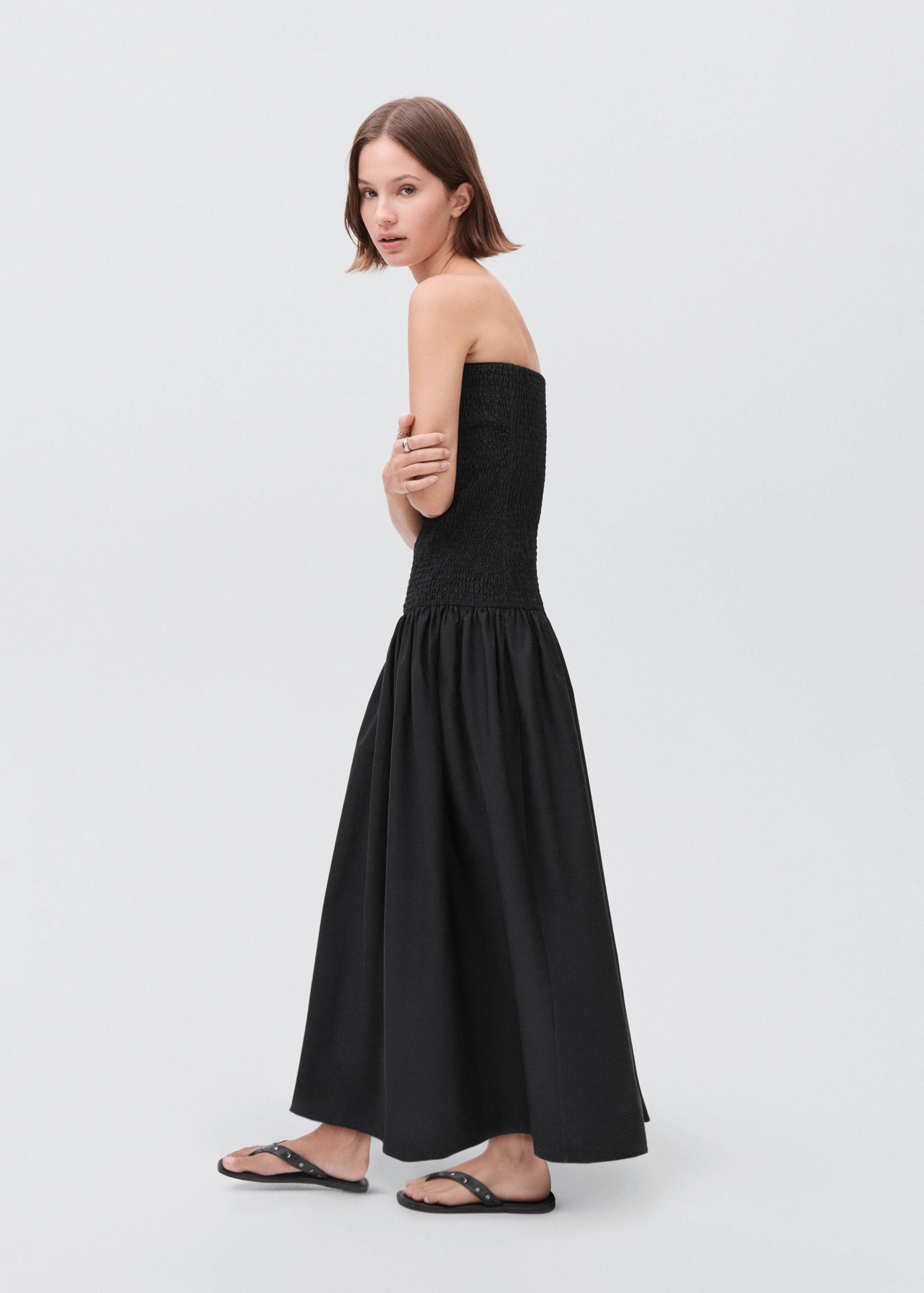 Maxi robe bustier - Plan général