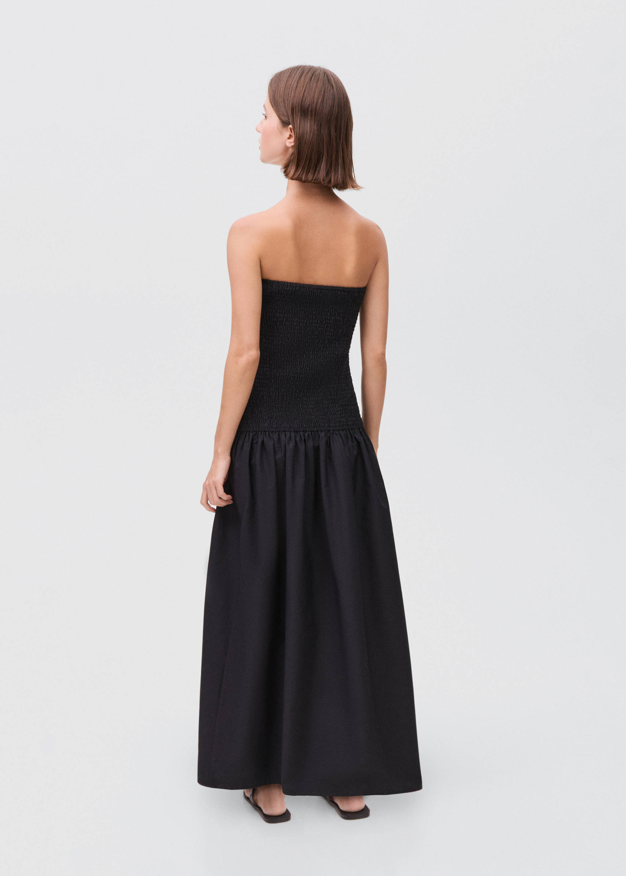 Maxi robe bustier - Verso de l’article