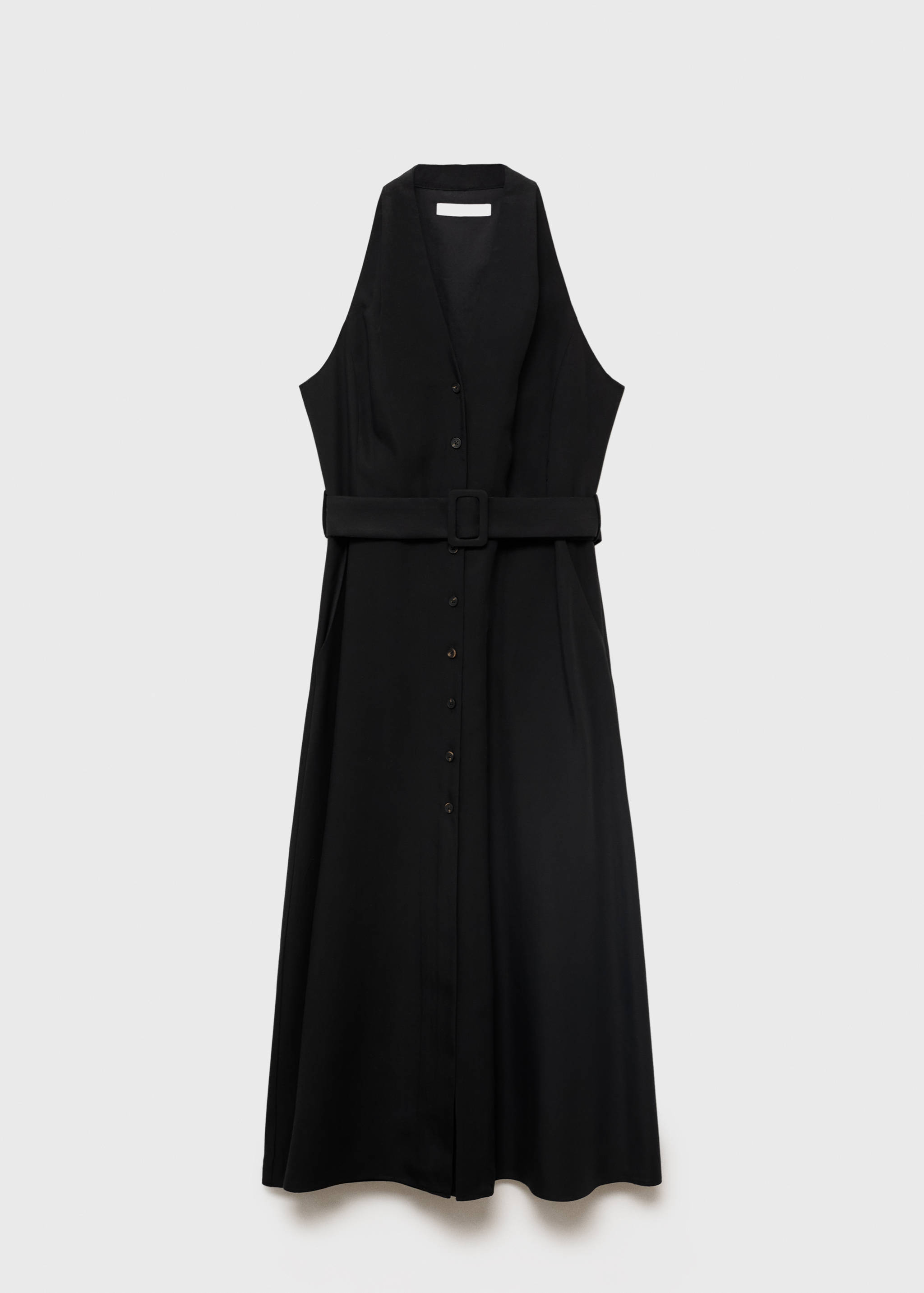 Lyocell dress with belt - Article without model