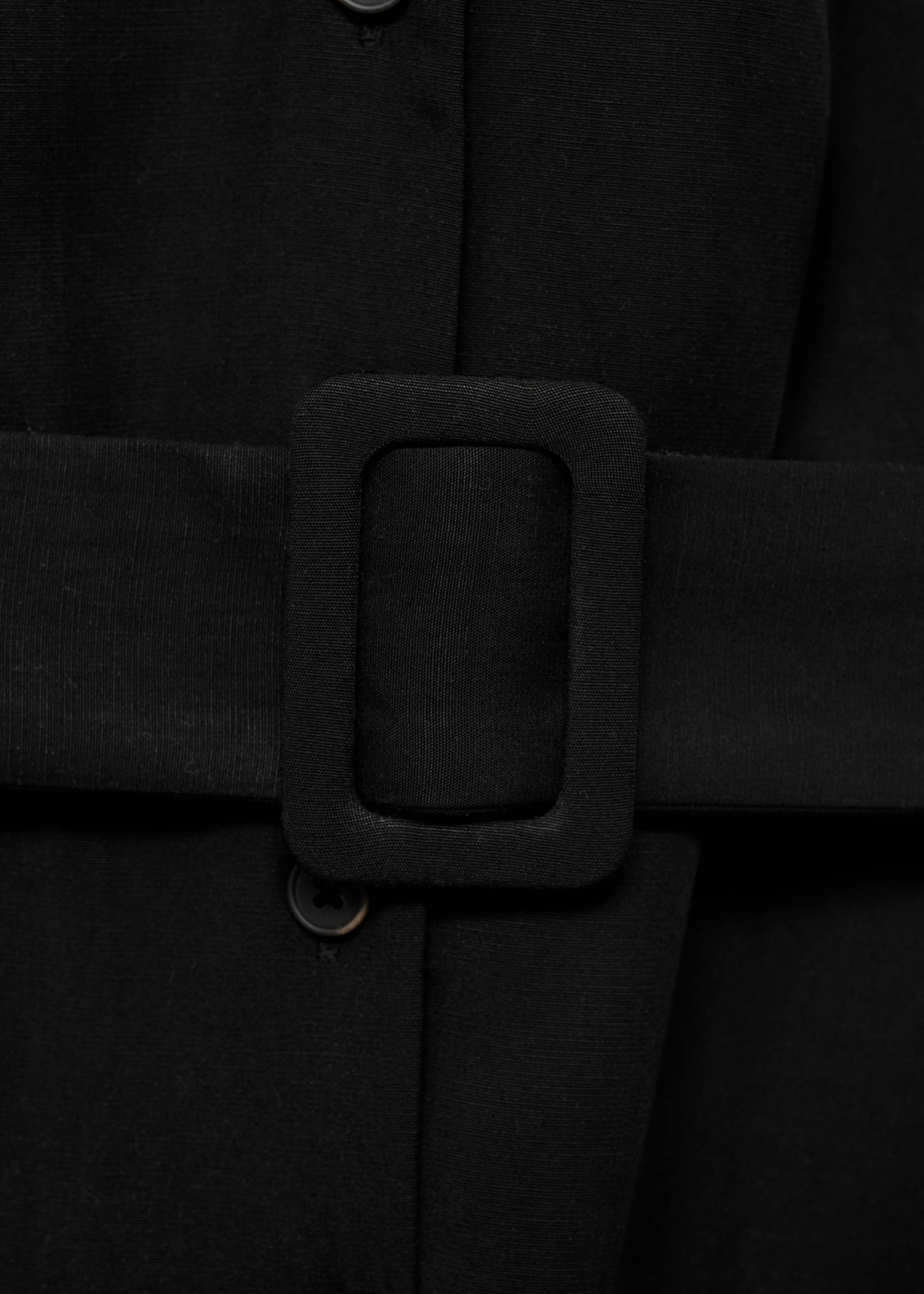 Lyocell dress with belt - Details of the article 8